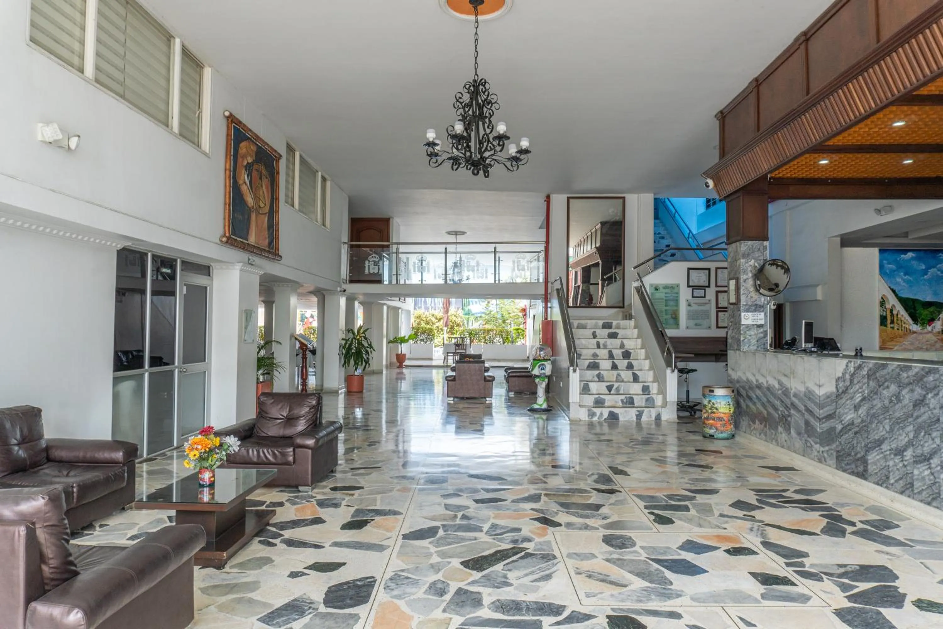 Lobby or reception in Hotel Caquetá Real HSC
