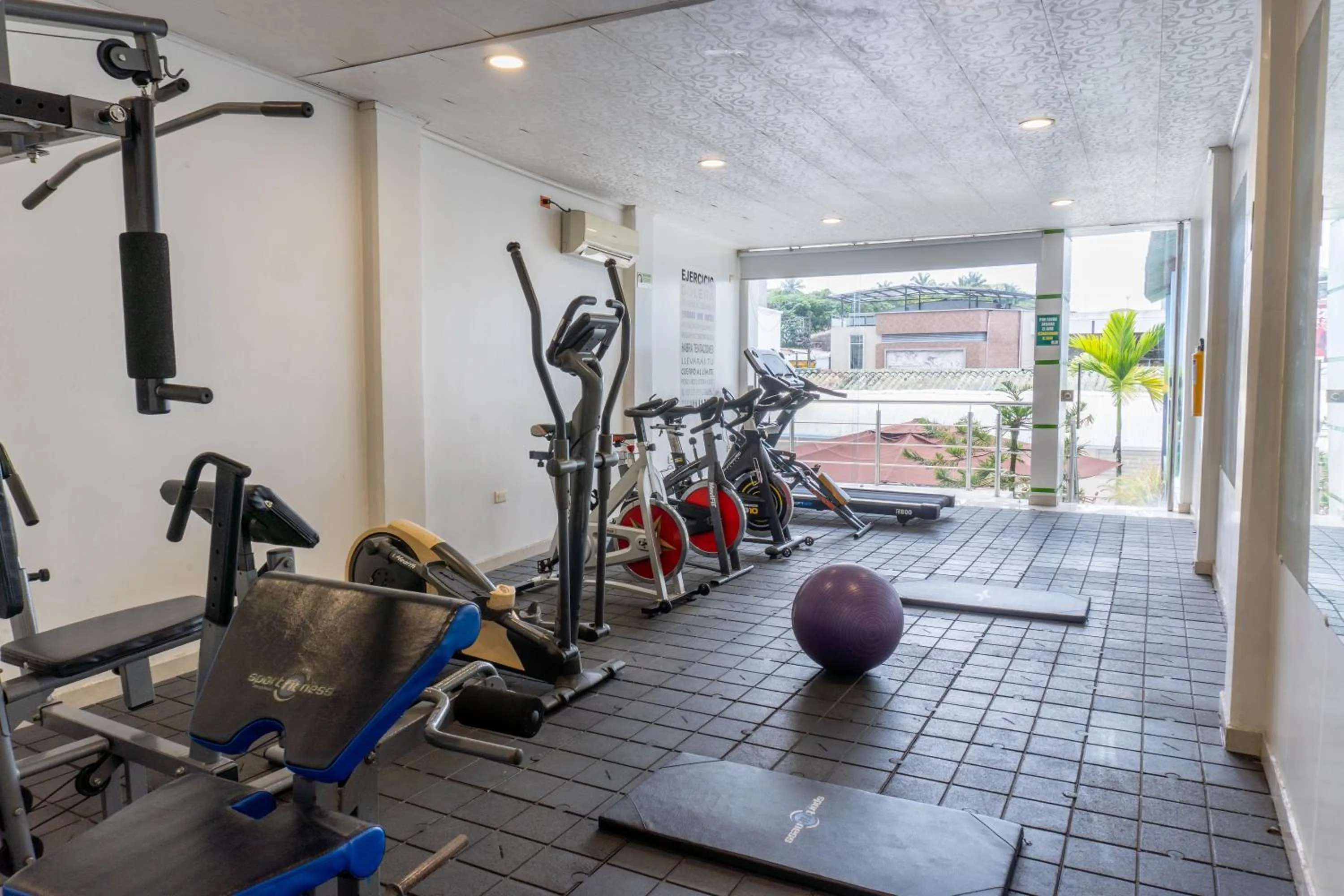 Fitness centre/facilities in Hotel Caquetá Real HSC