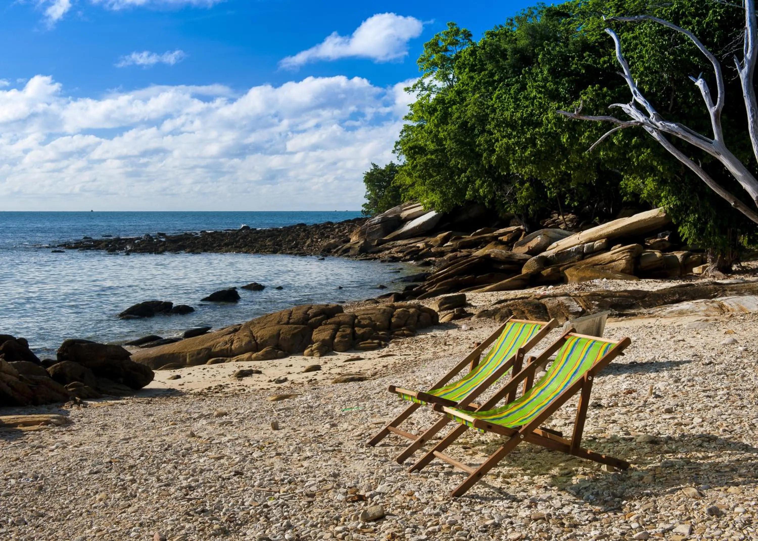 Beach in Larissa Samed resort