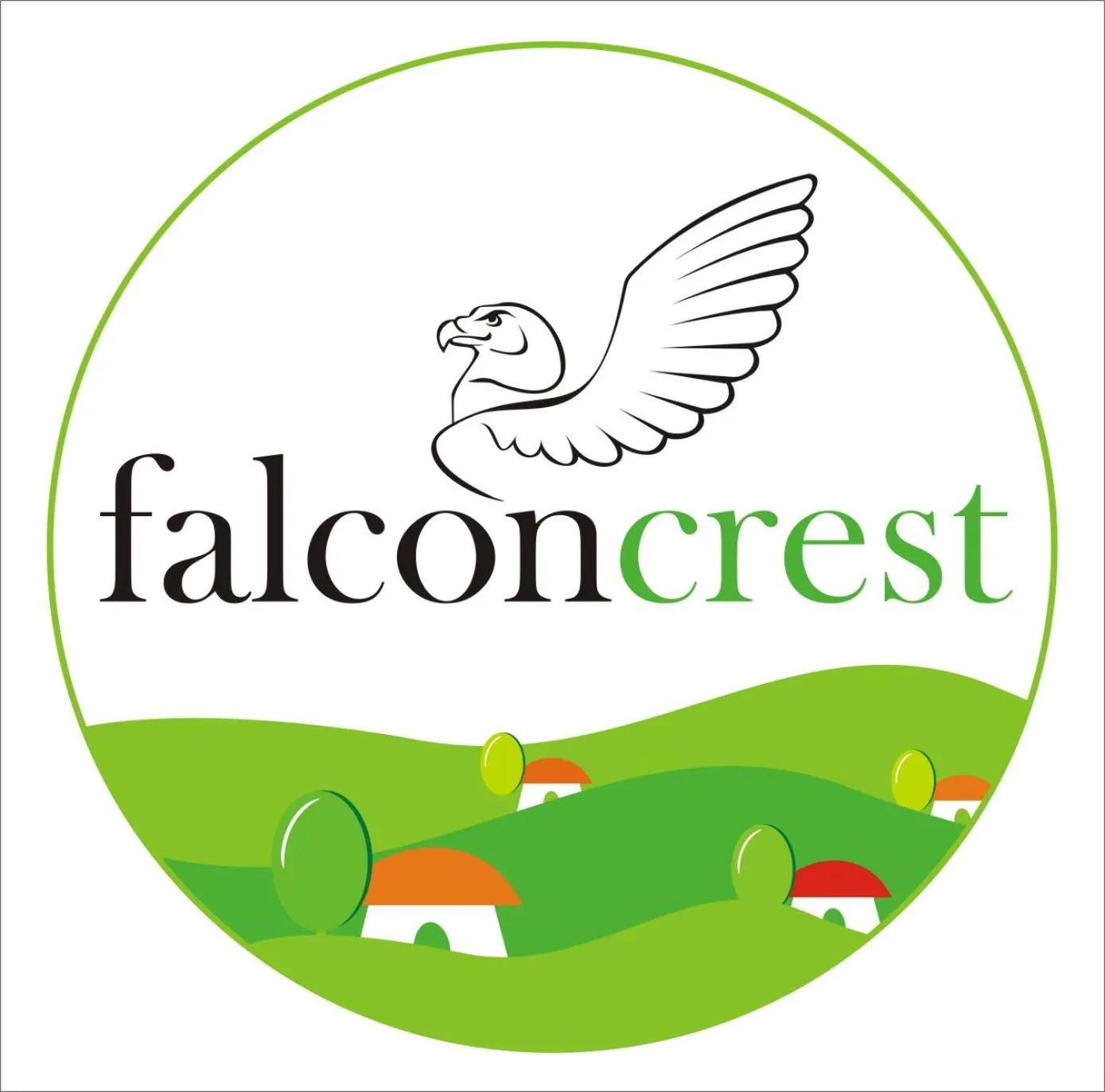 Property logo or sign in Falcon Crest