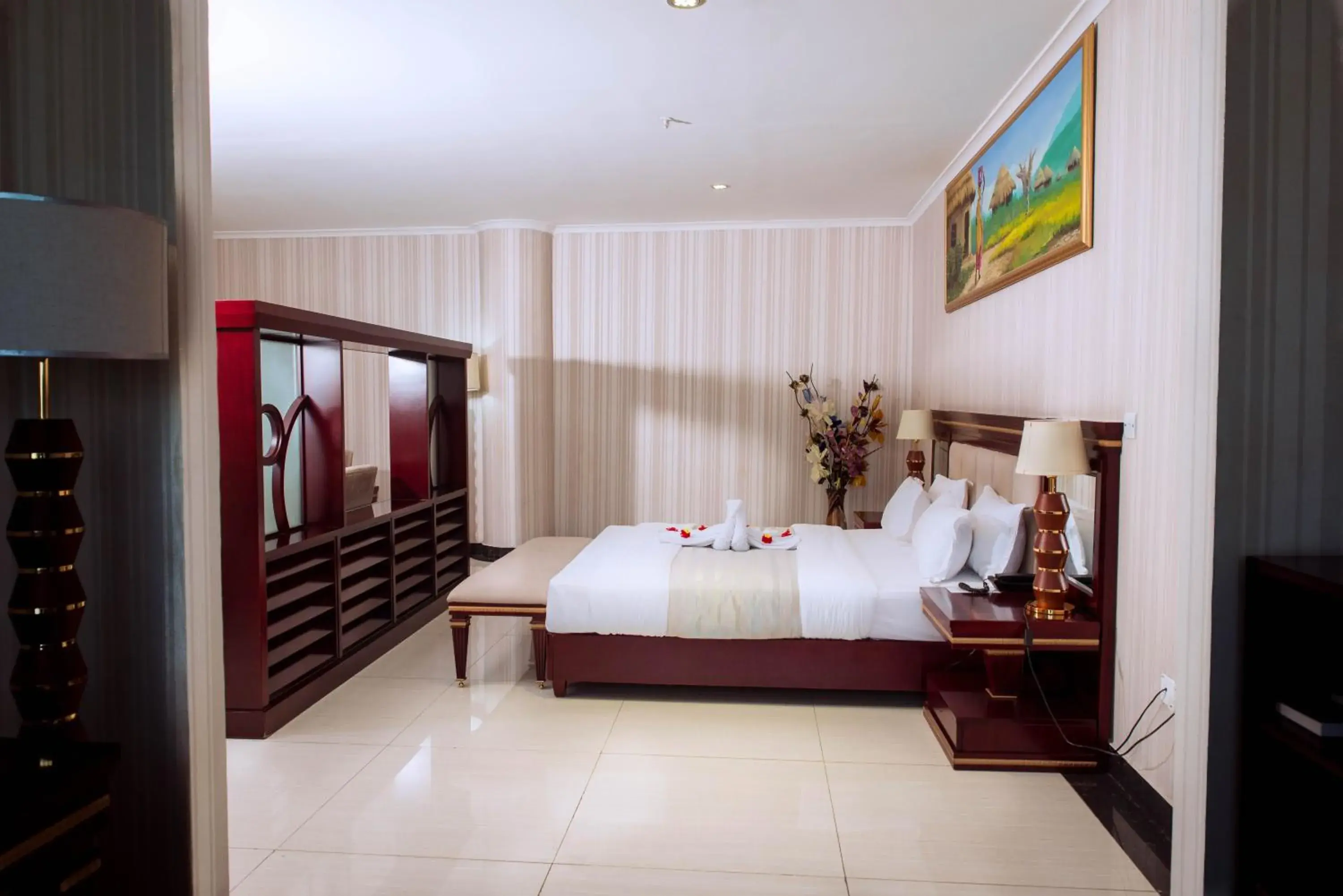 Bedroom in Peacock Hotel Bedroom in Peacock Hotel