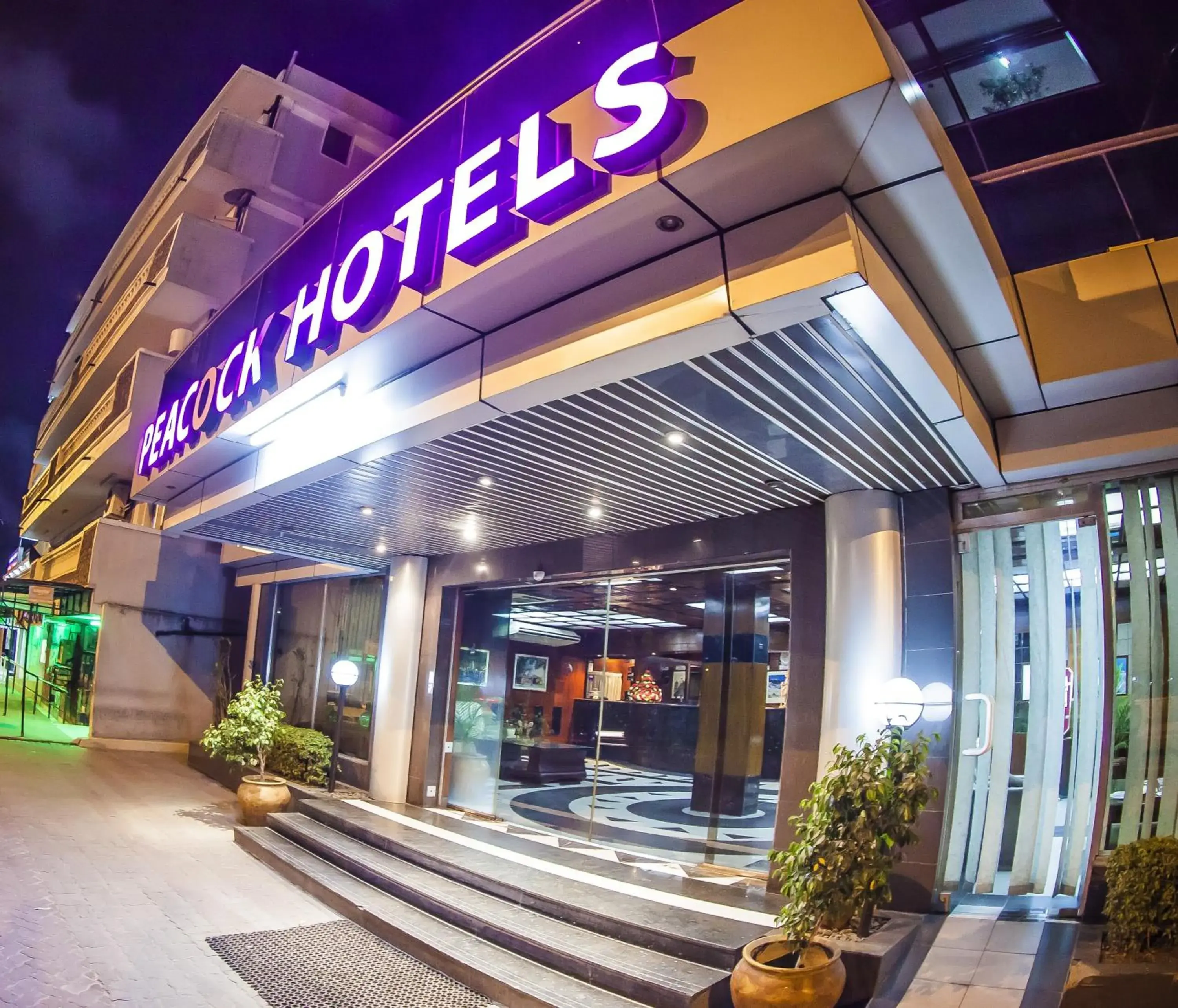 Facade/entrance in Peacock Hotel Facade/entrance in Peacock Hotel