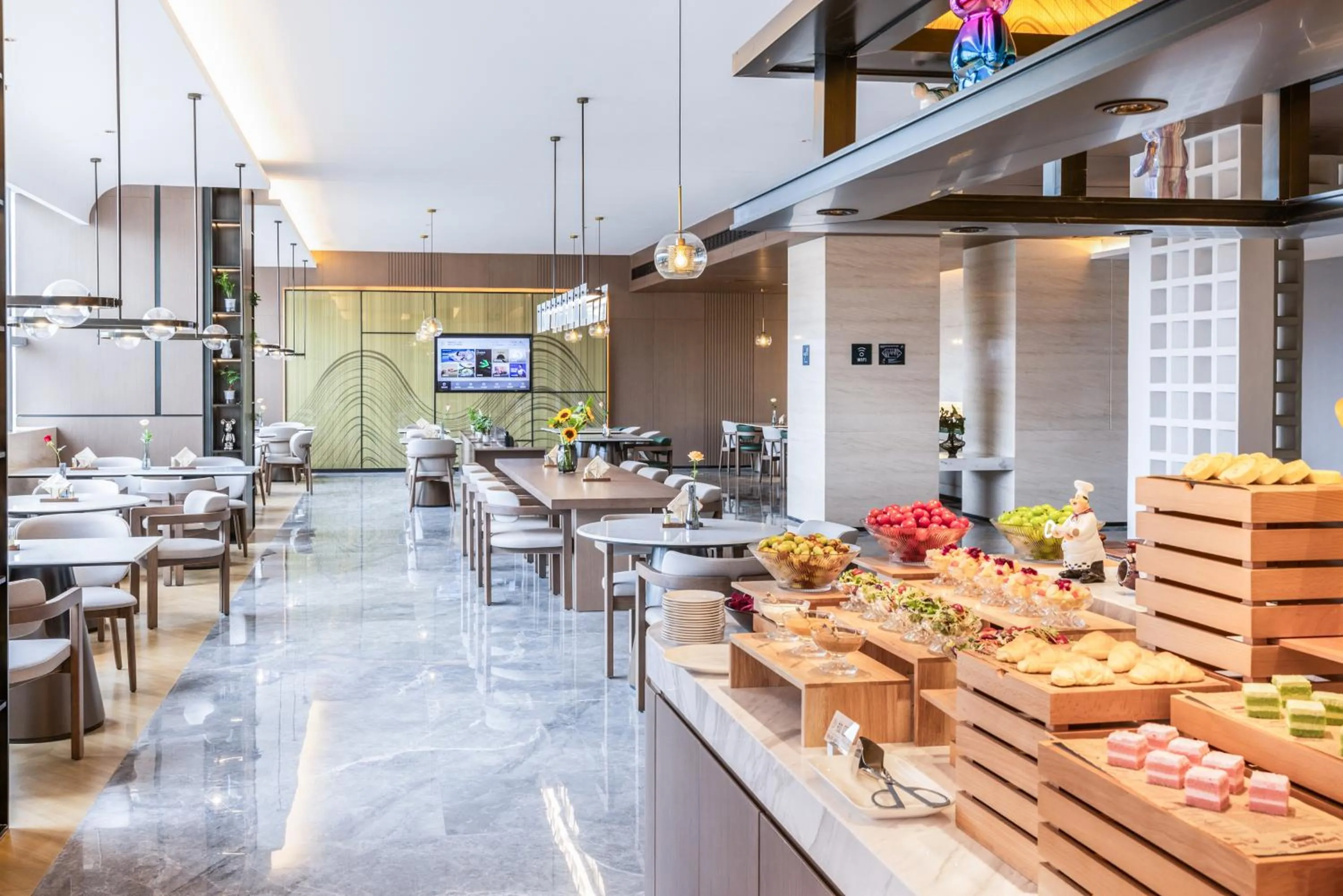 Breakfast in Atour Hotel Yuxi Nie'er Music Plaza