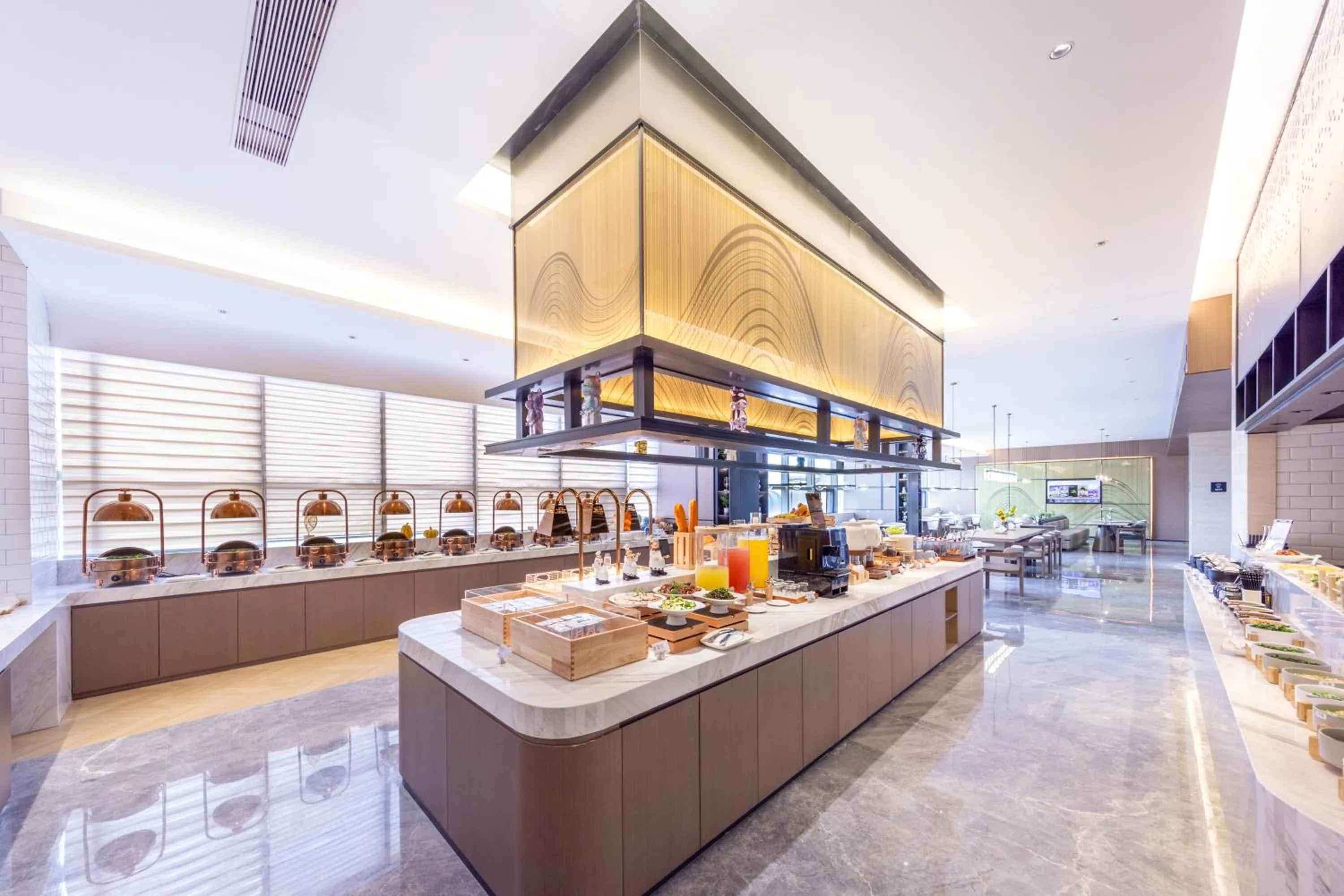 Restaurant/places to eat in Atour Hotel Yuxi Nie'er Music Plaza