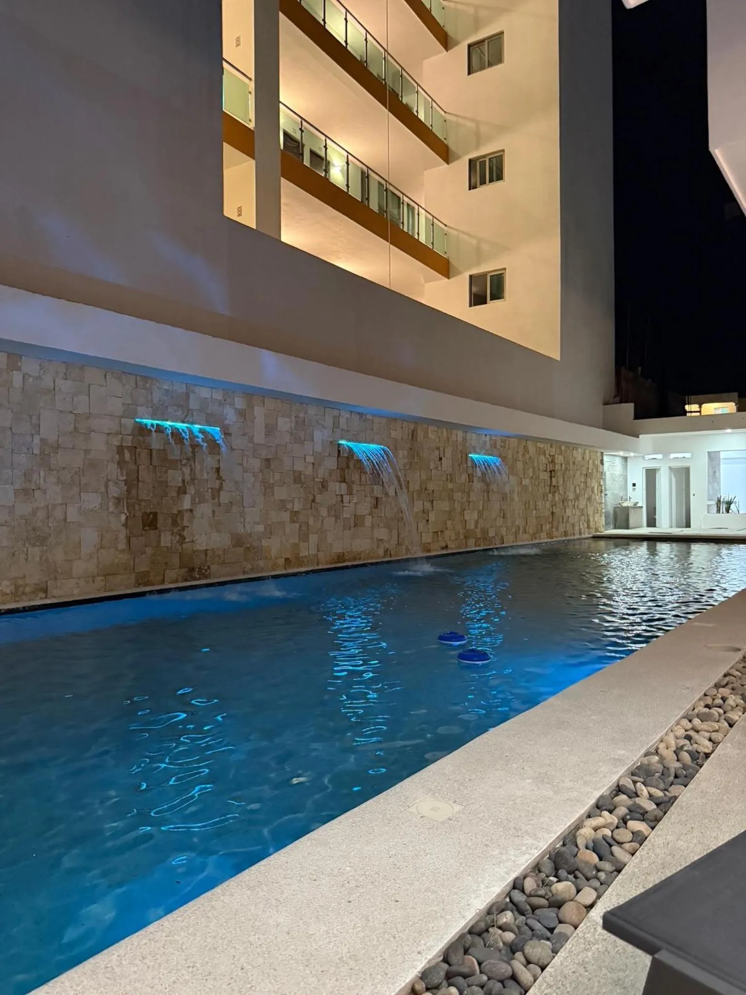 Pool view in Safiro Suites Guayabitos Apartments - Adults Only