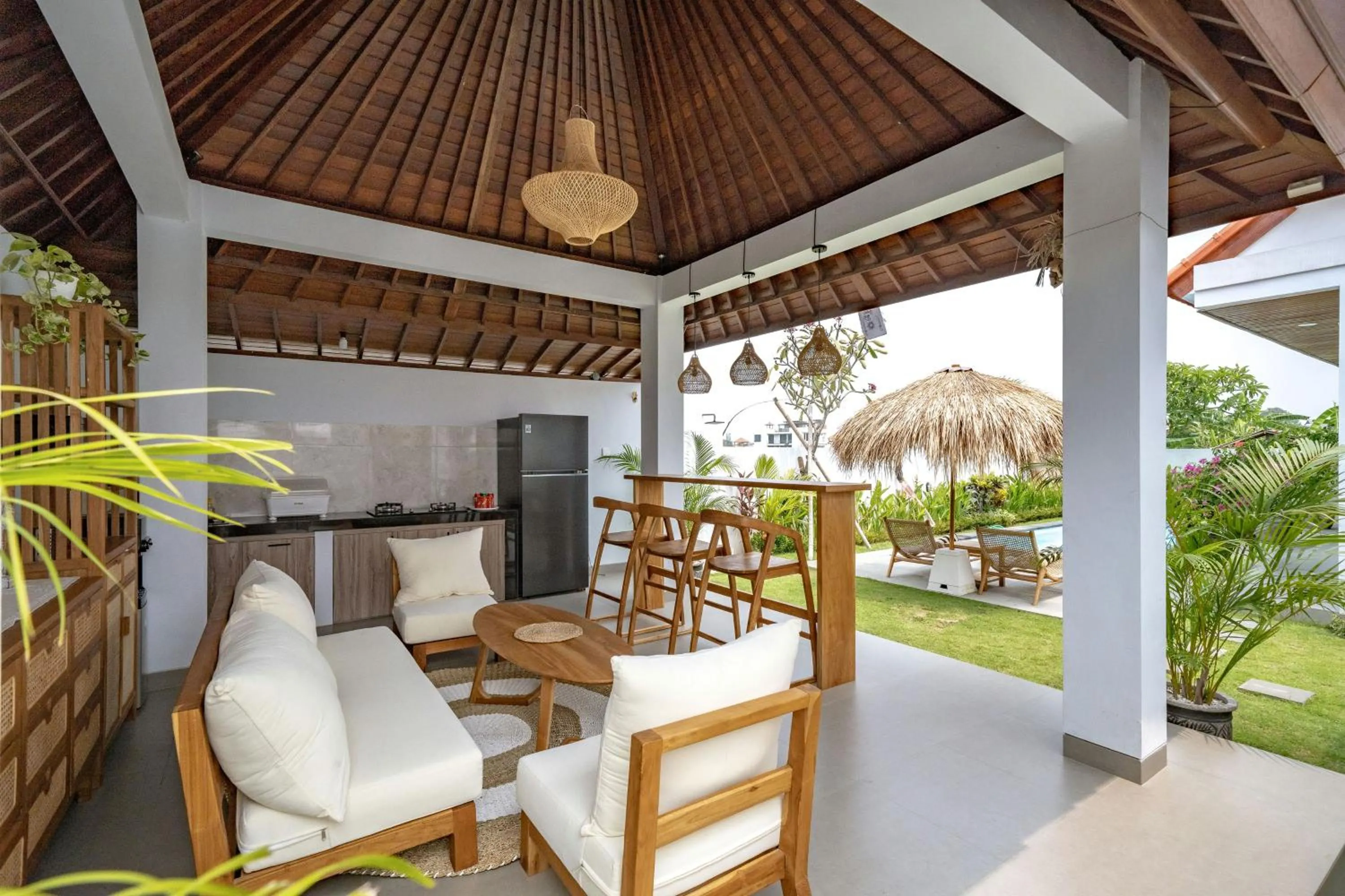 Garden in Evana Villa Canggu