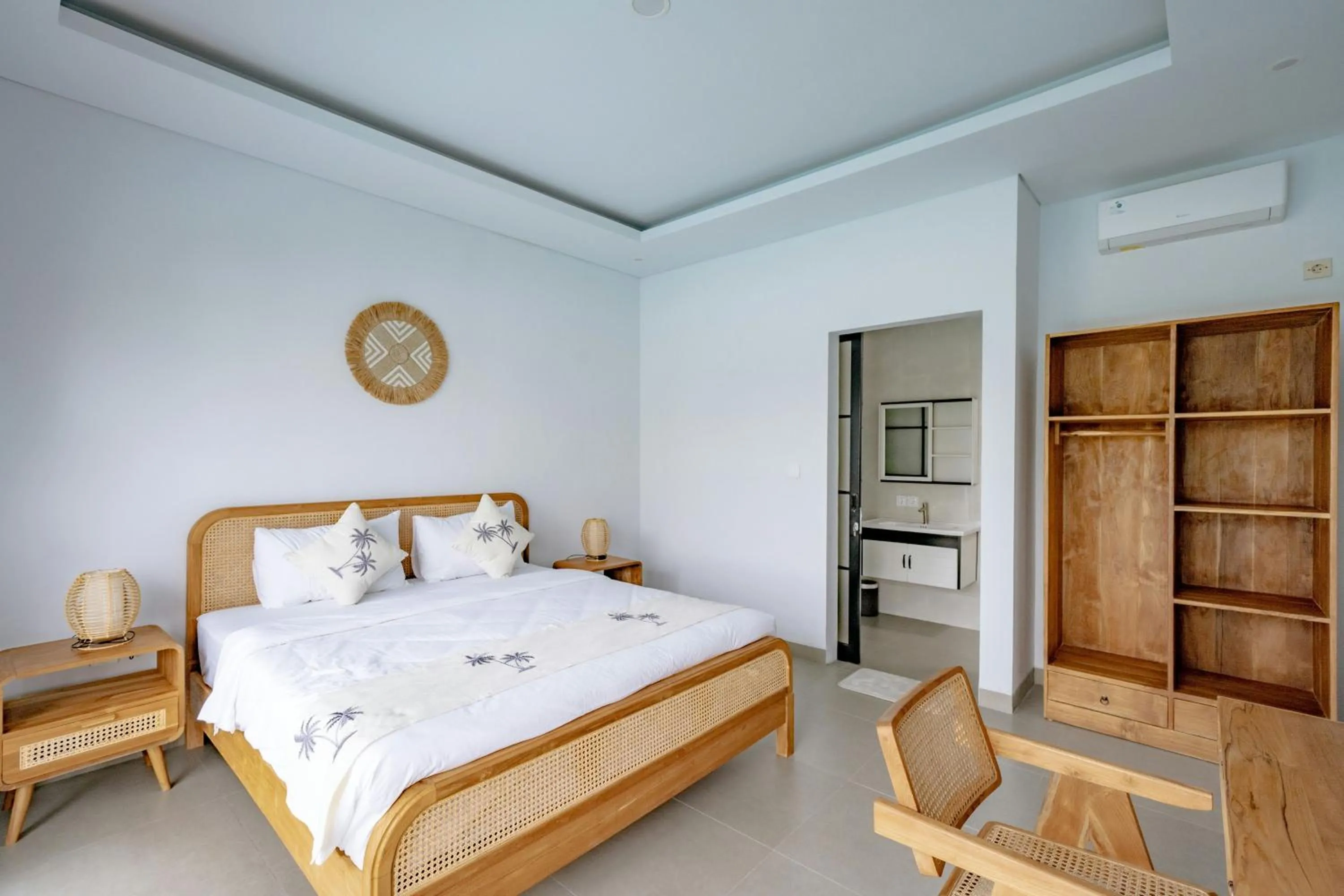 Bed in Evana Villa Canggu