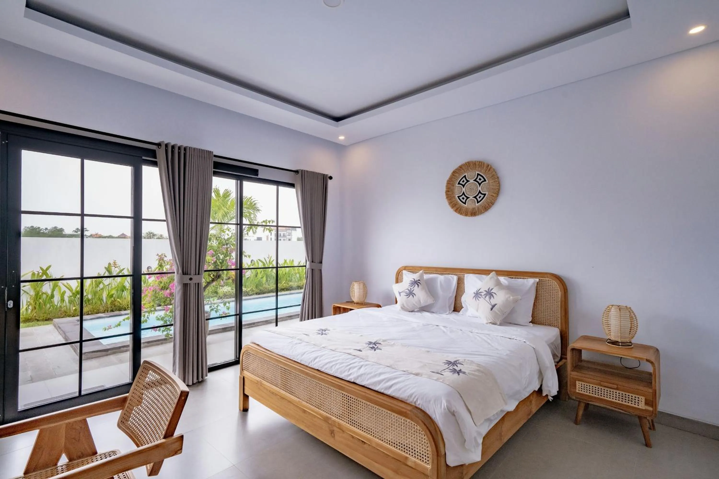 Bed in Evana Villa Canggu