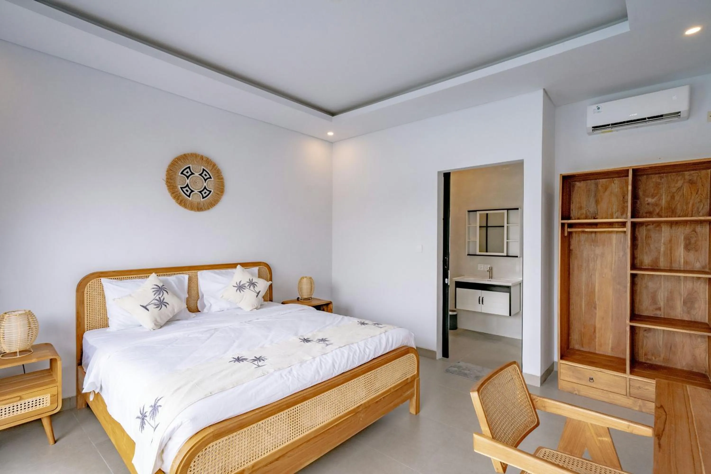 Bed in Evana Villa Canggu