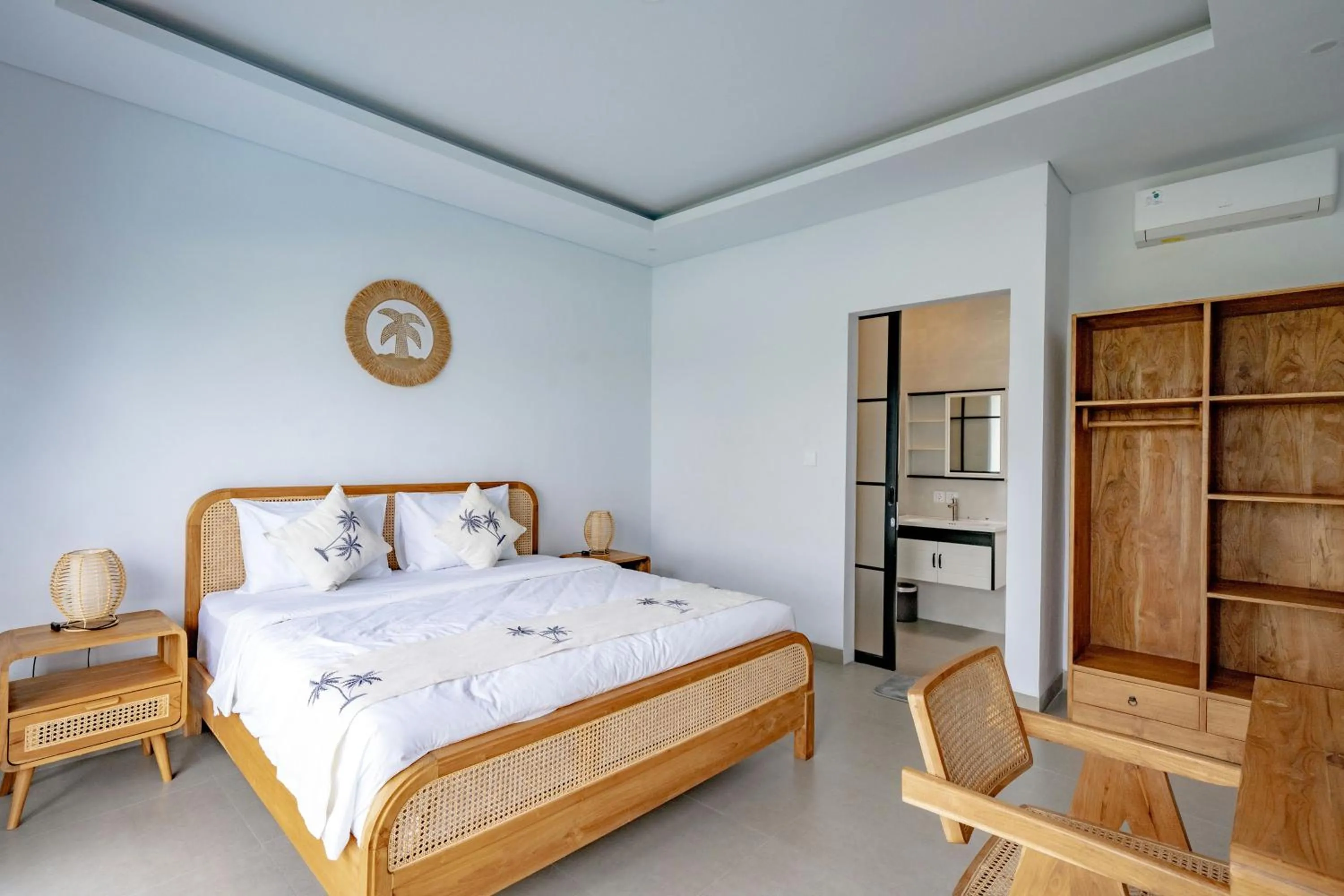 Bed in Evana Villa Canggu
