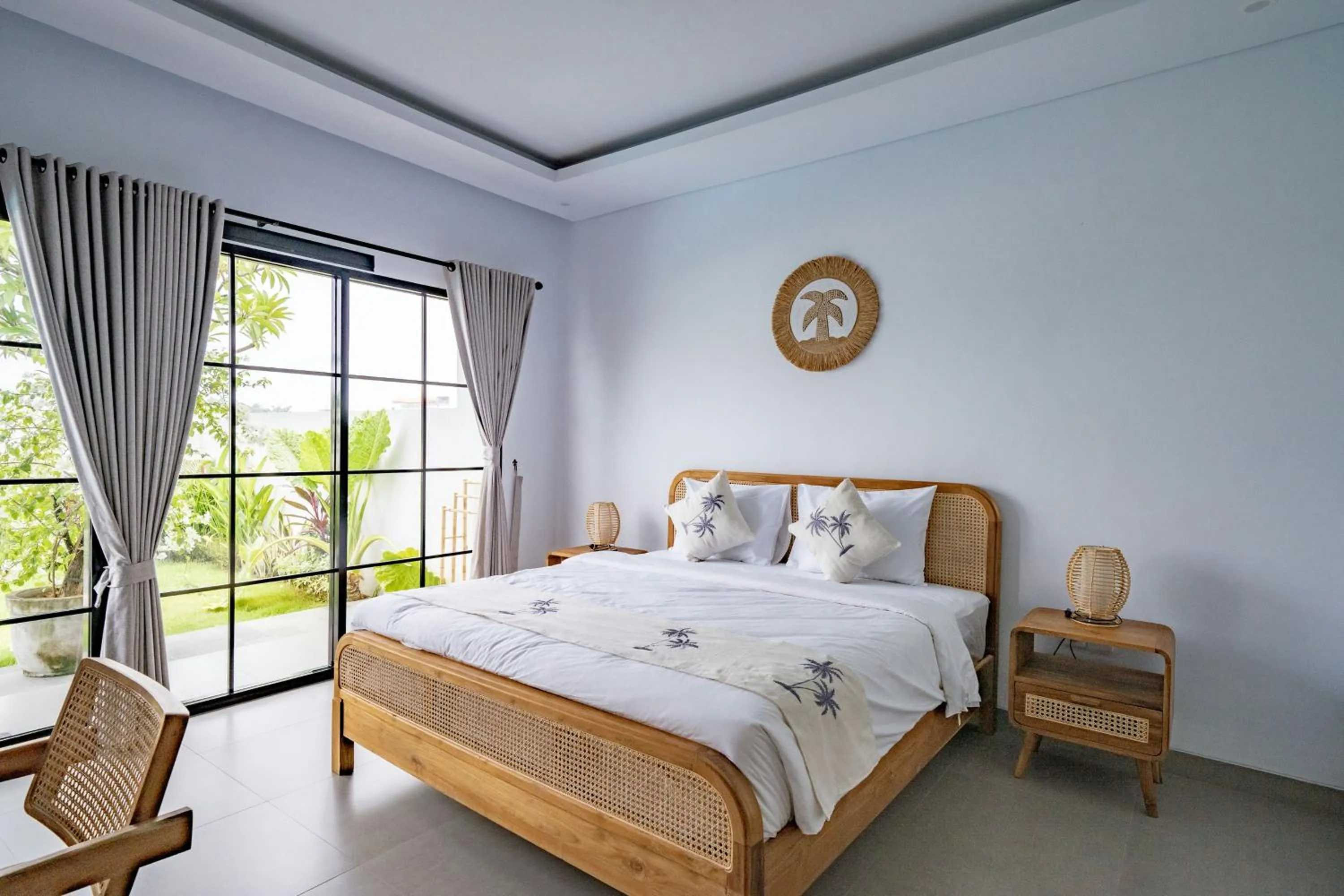 Bed in Evana Villa Canggu