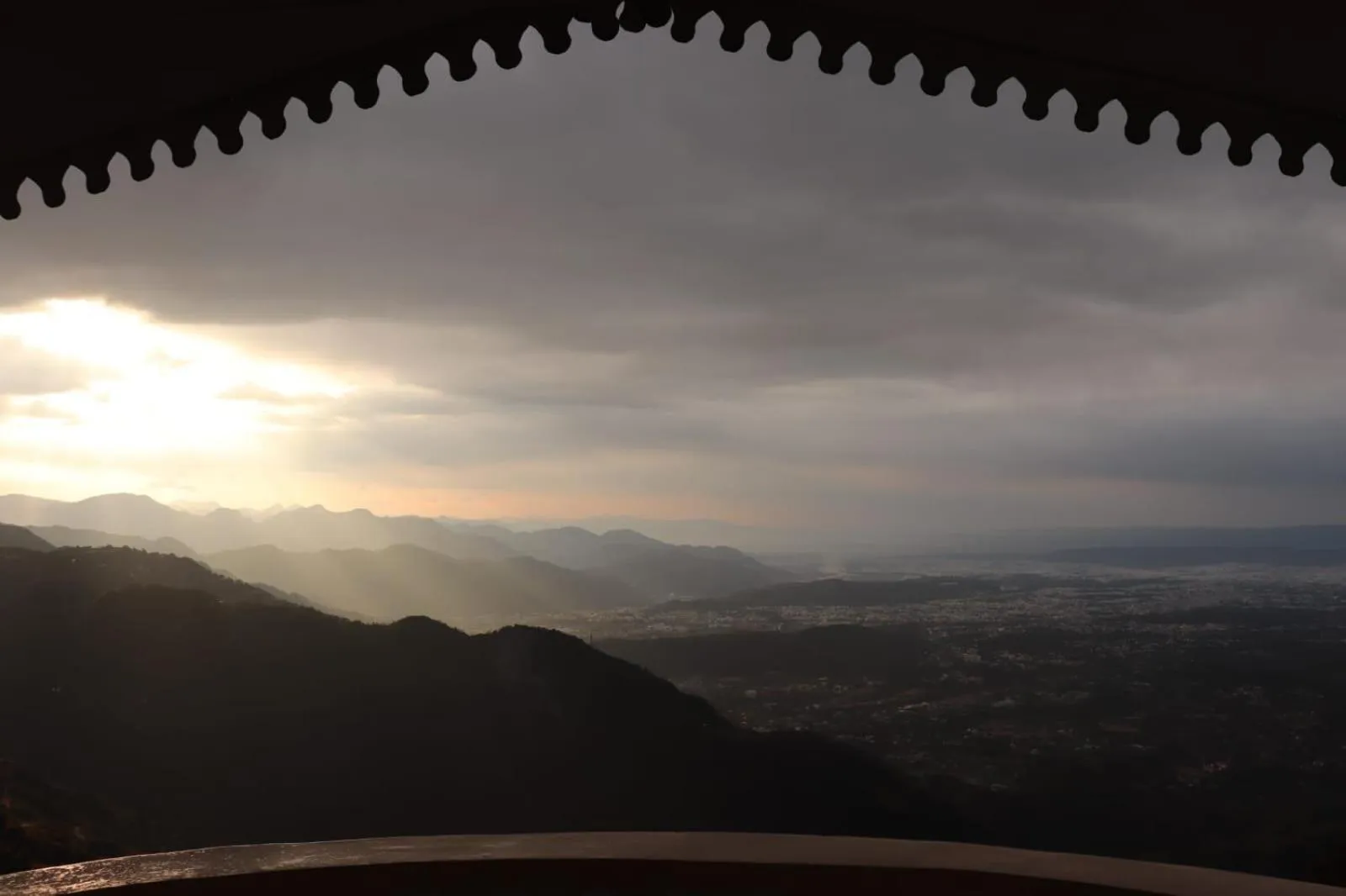 Mountain view in Deodar Cottage - 3BHK Villa by DeodarStays