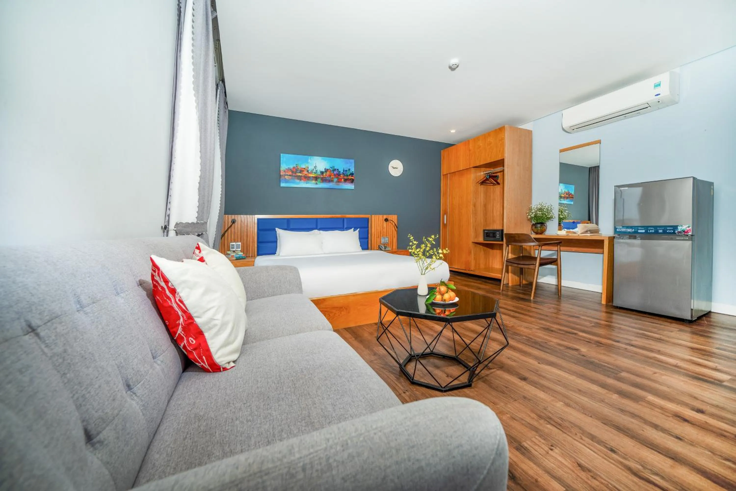 Living room in DOMA by HSuites Hotel & Apartment
