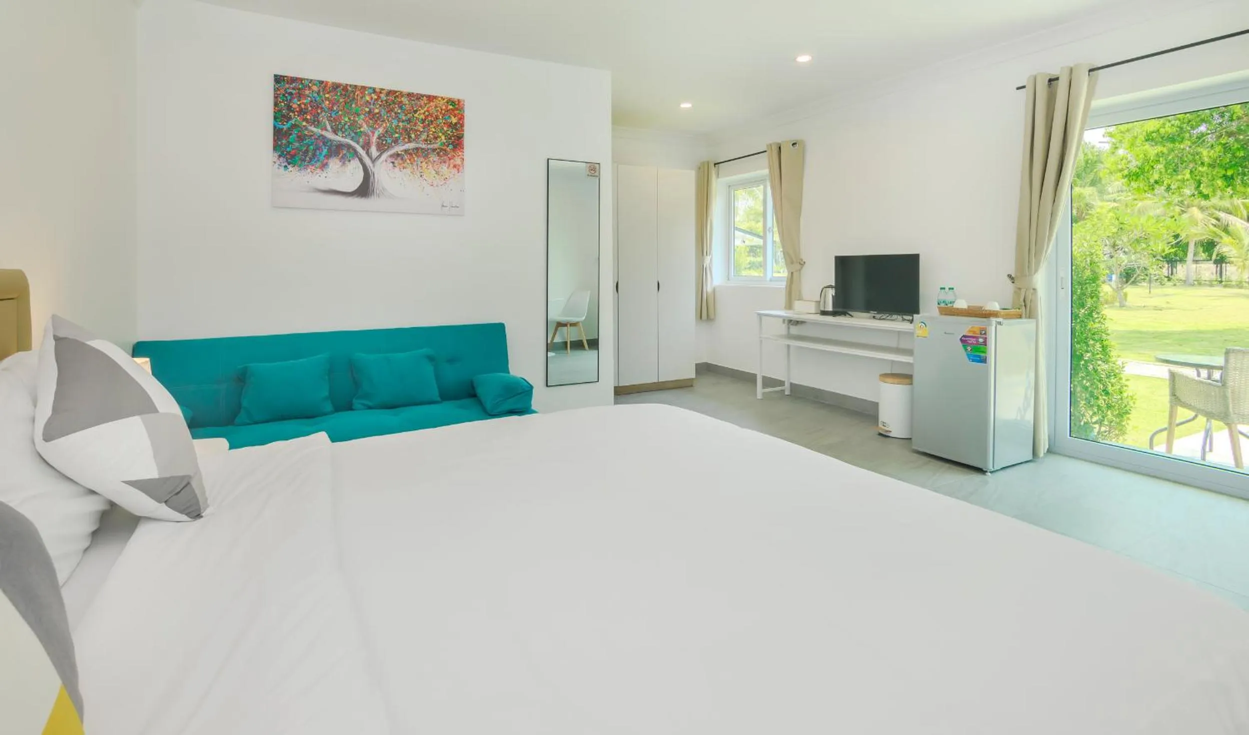 Bed in Siam Country Resort