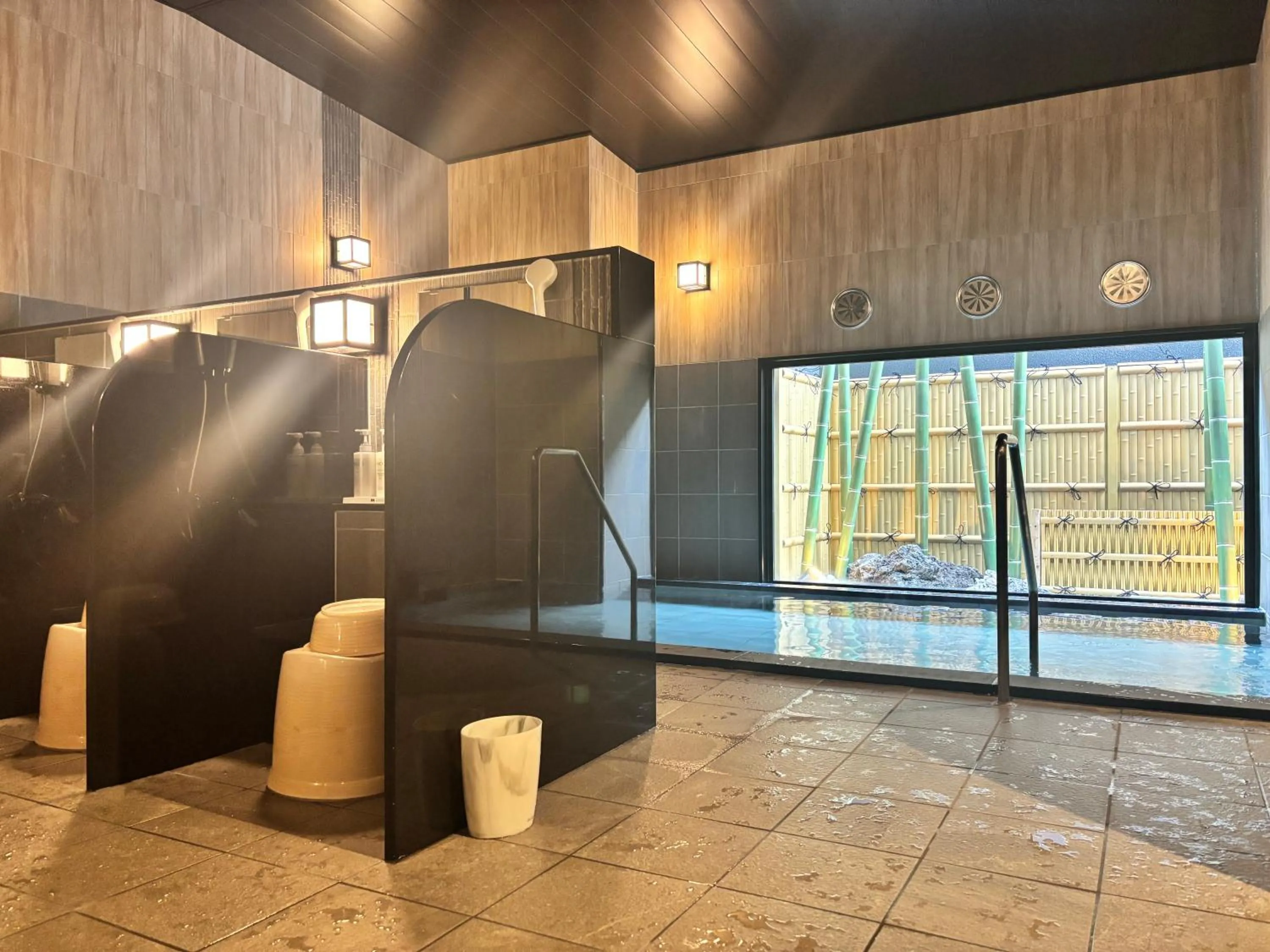 Public Bath in Hotel Route Inn Okayama Maniwa