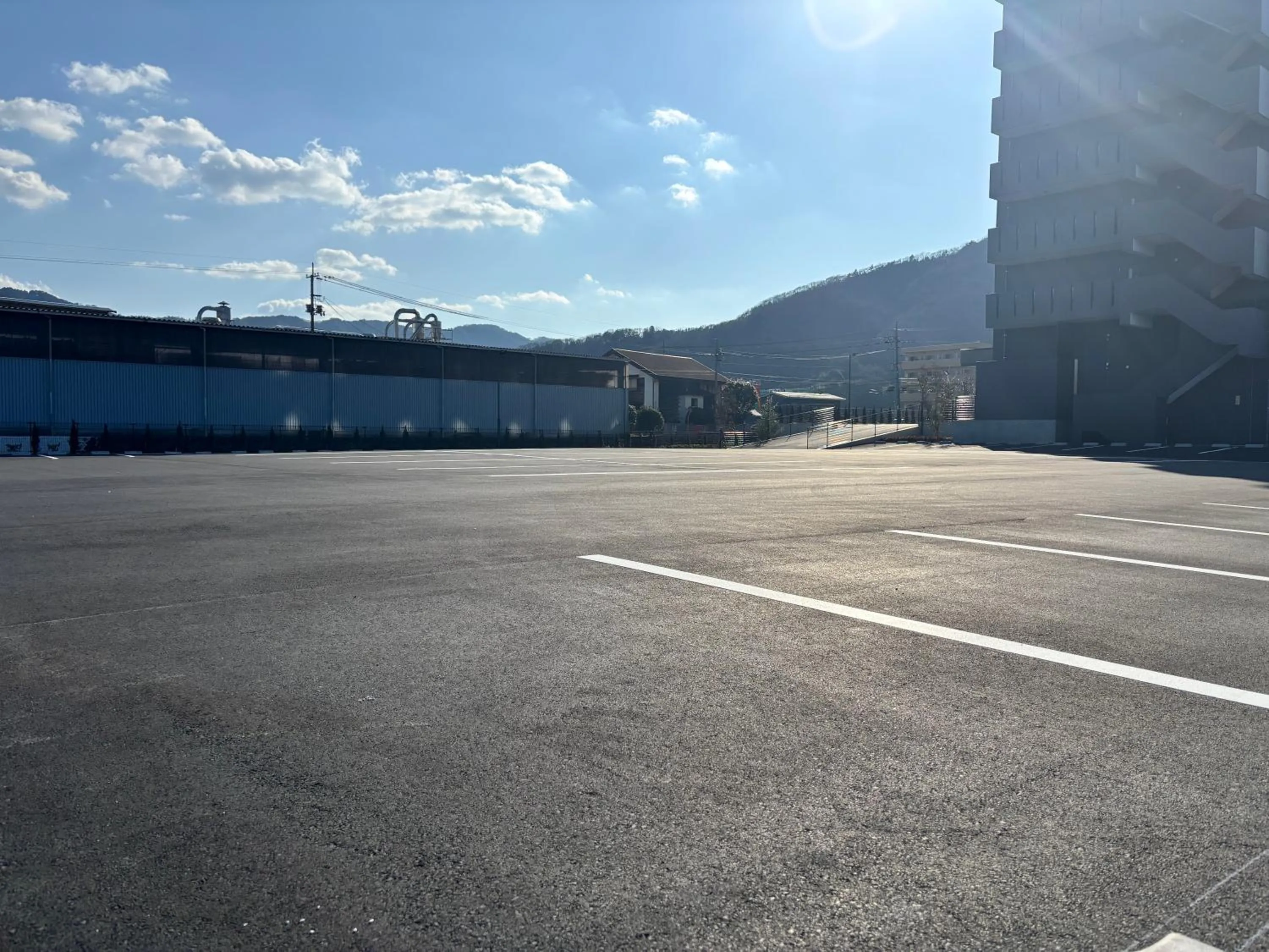 Parking in Hotel Route Inn Okayama Maniwa