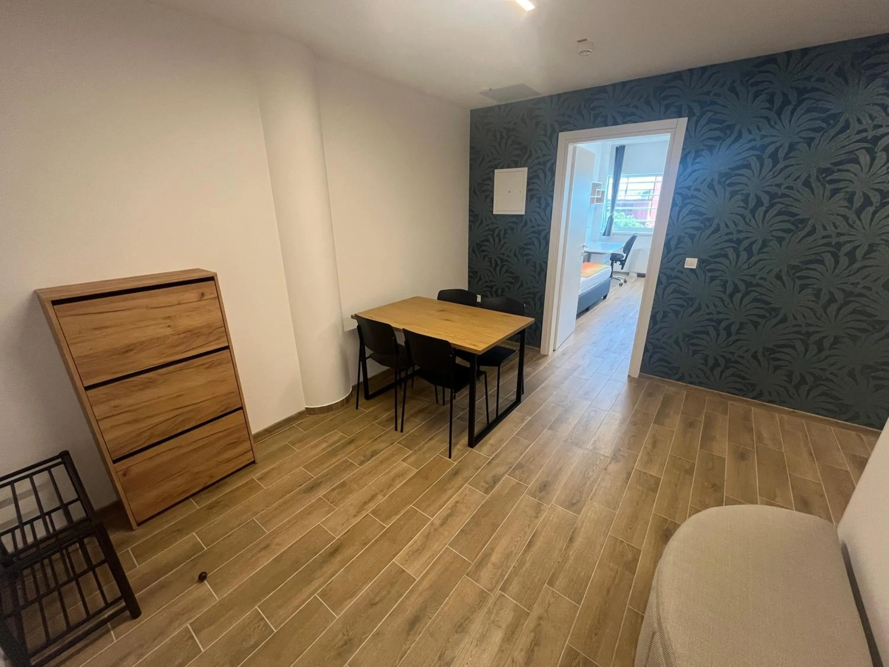 Seating area in Motel Barka