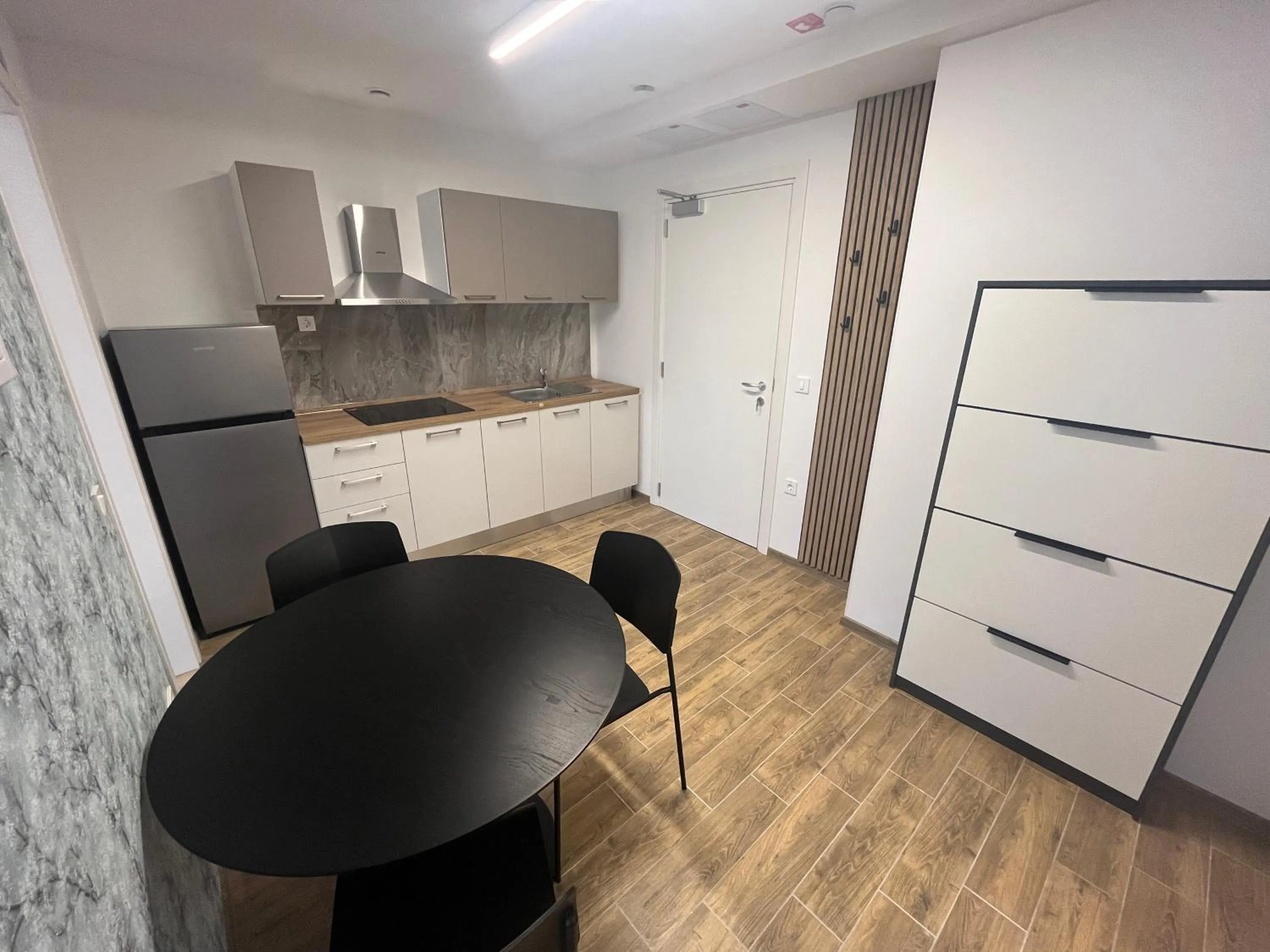 Kitchen or kitchenette in Motel Barka