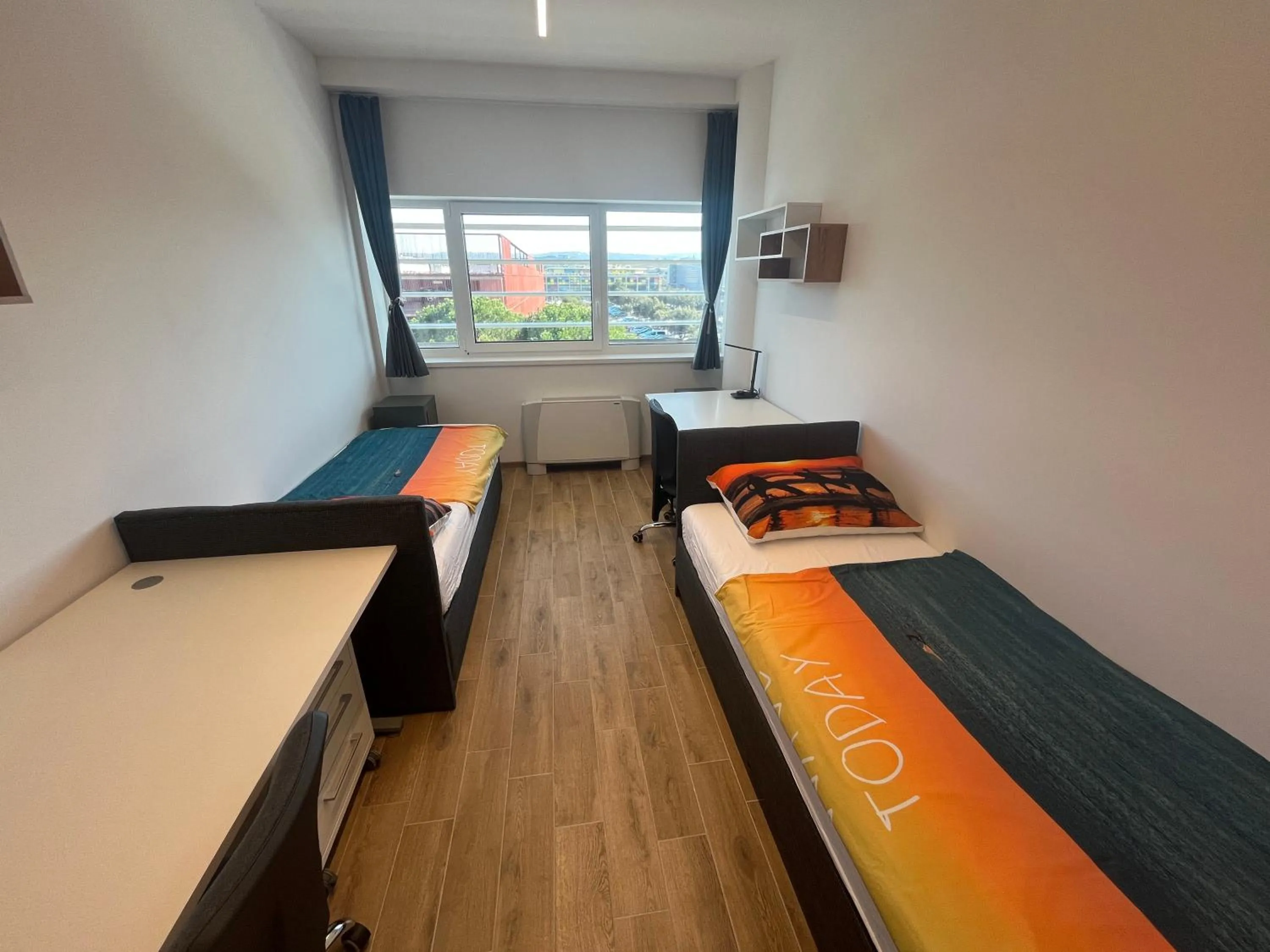 Bed in Motel Barka