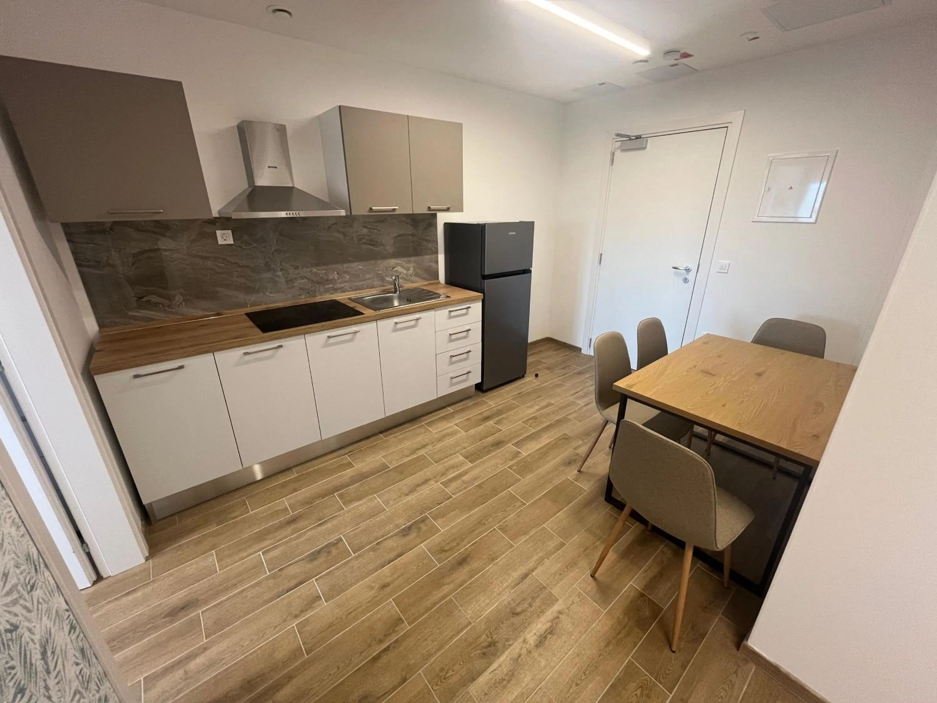 Kitchen or kitchenette in Motel Barka