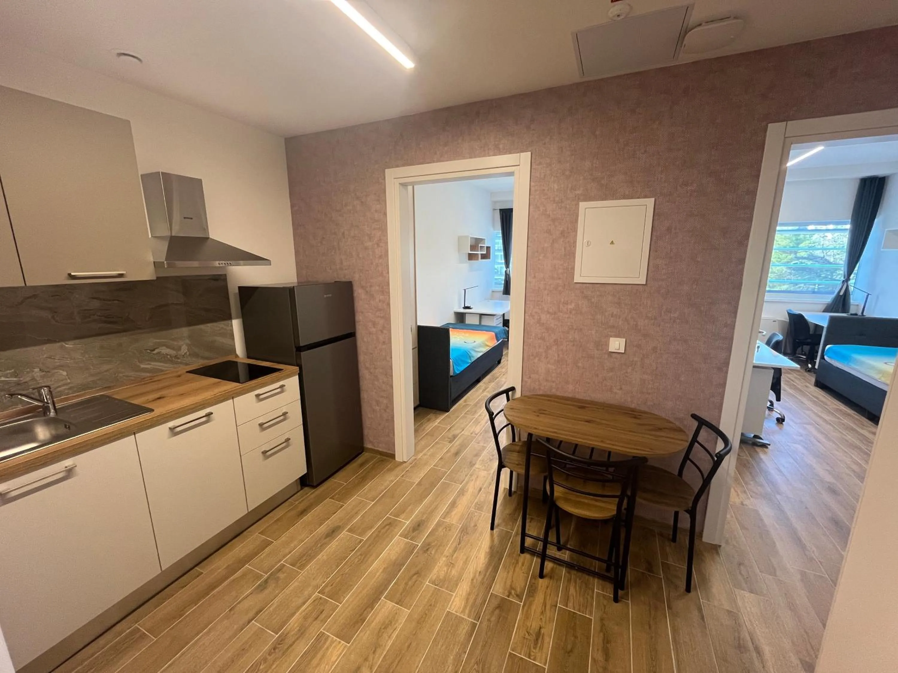 Kitchen or kitchenette in Motel Barka