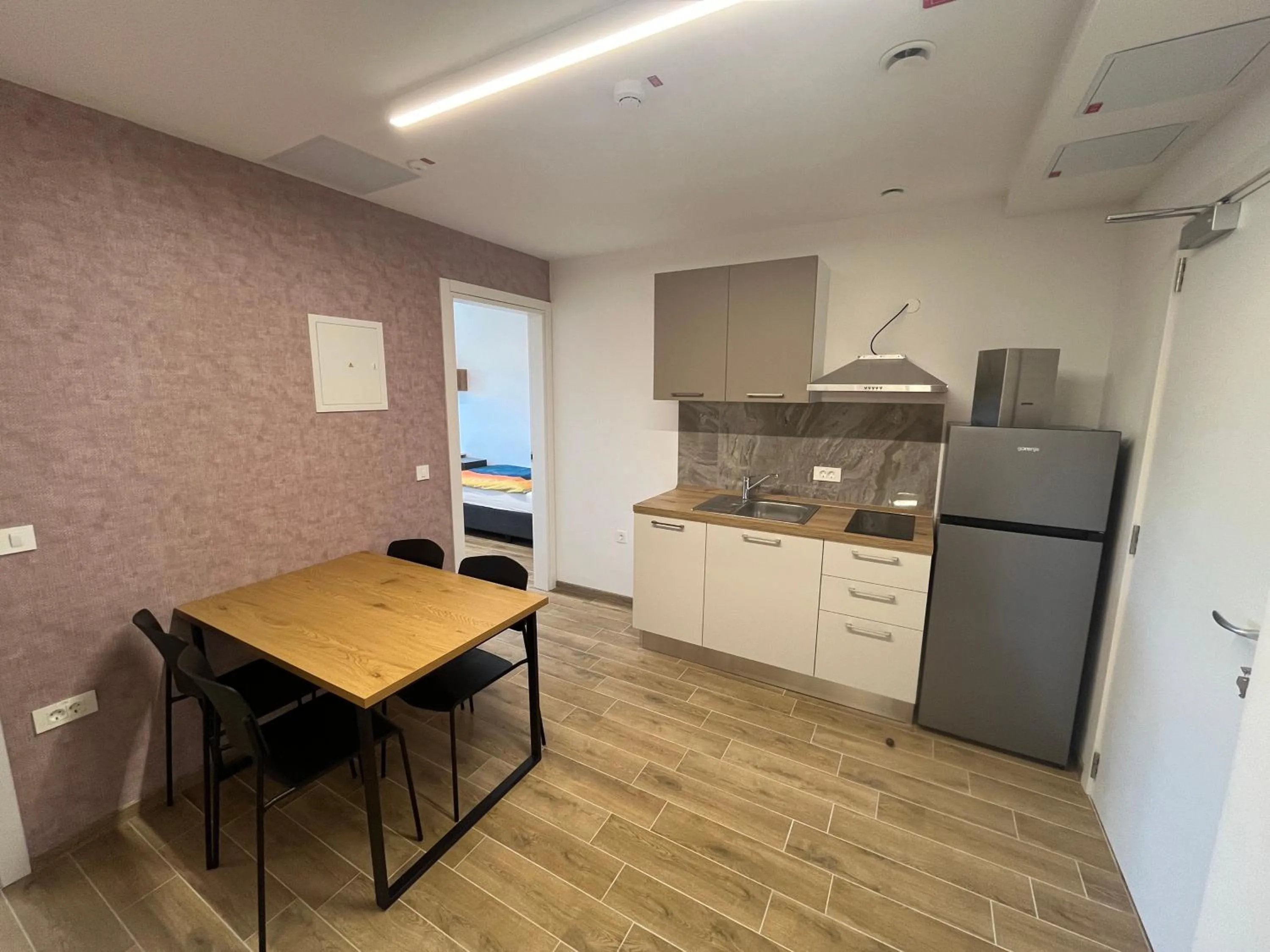 Kitchen or kitchenette in Motel Barka