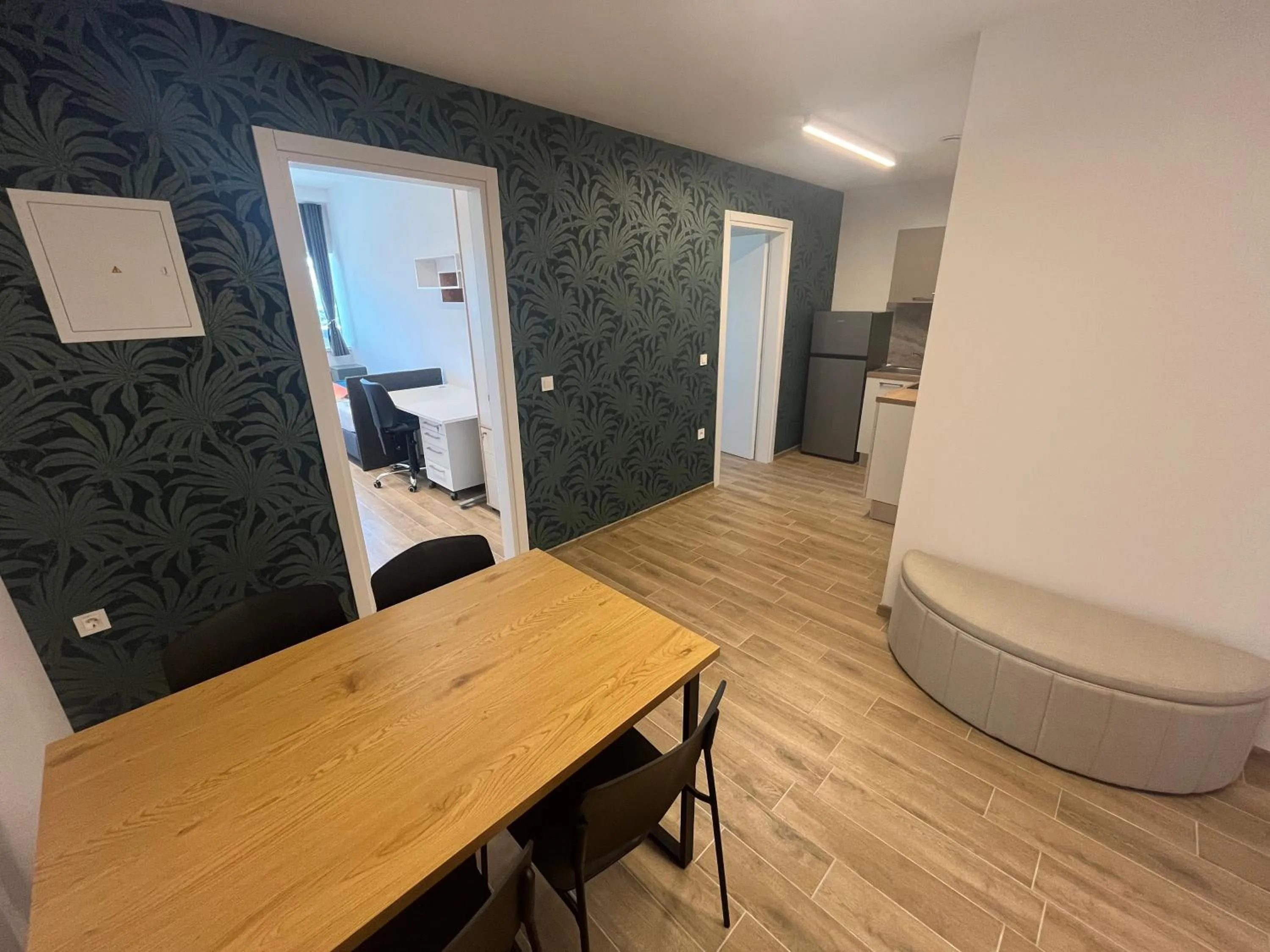 Kitchen or kitchenette in Motel Barka