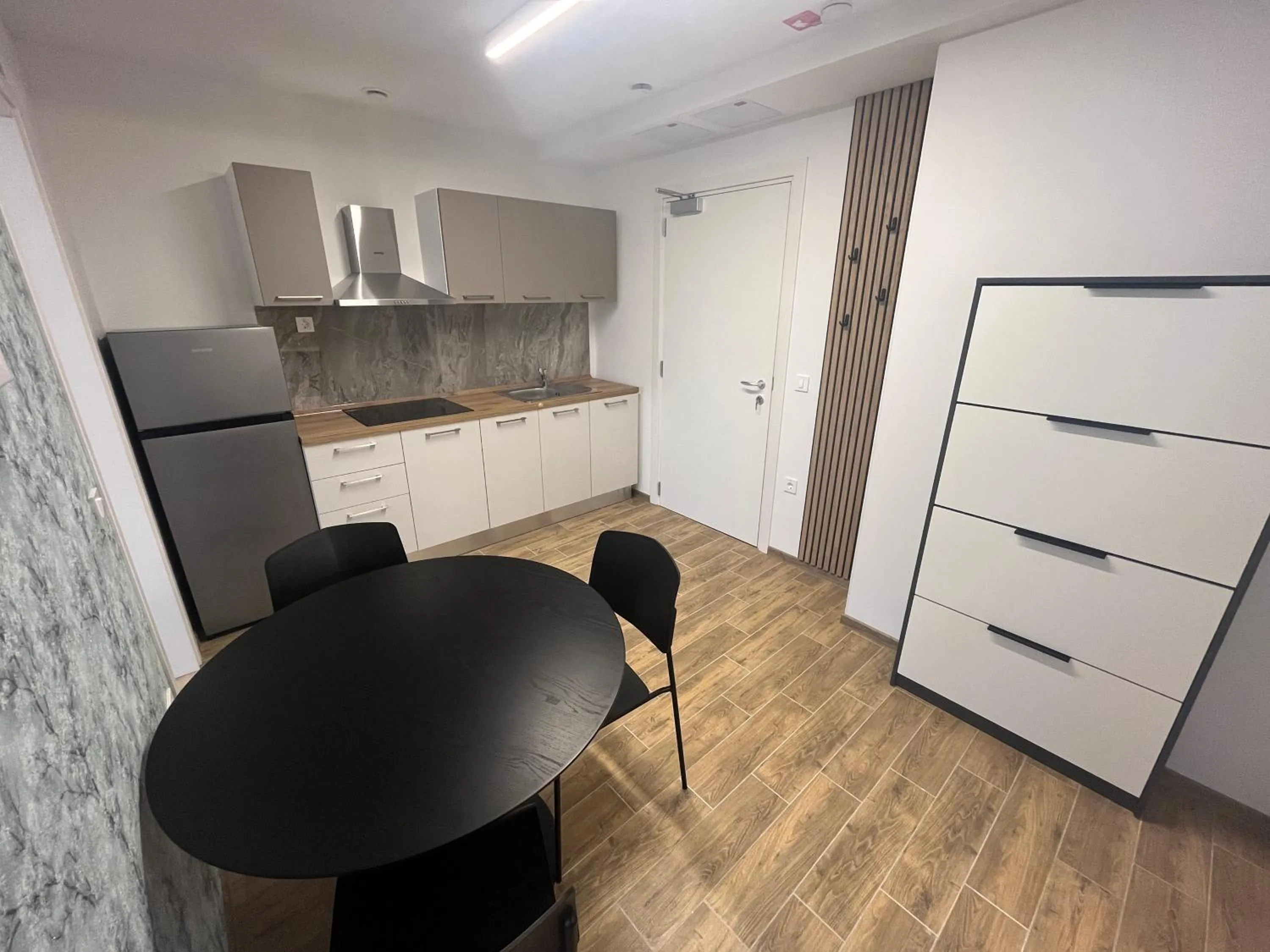 Kitchen or kitchenette in Motel Barka