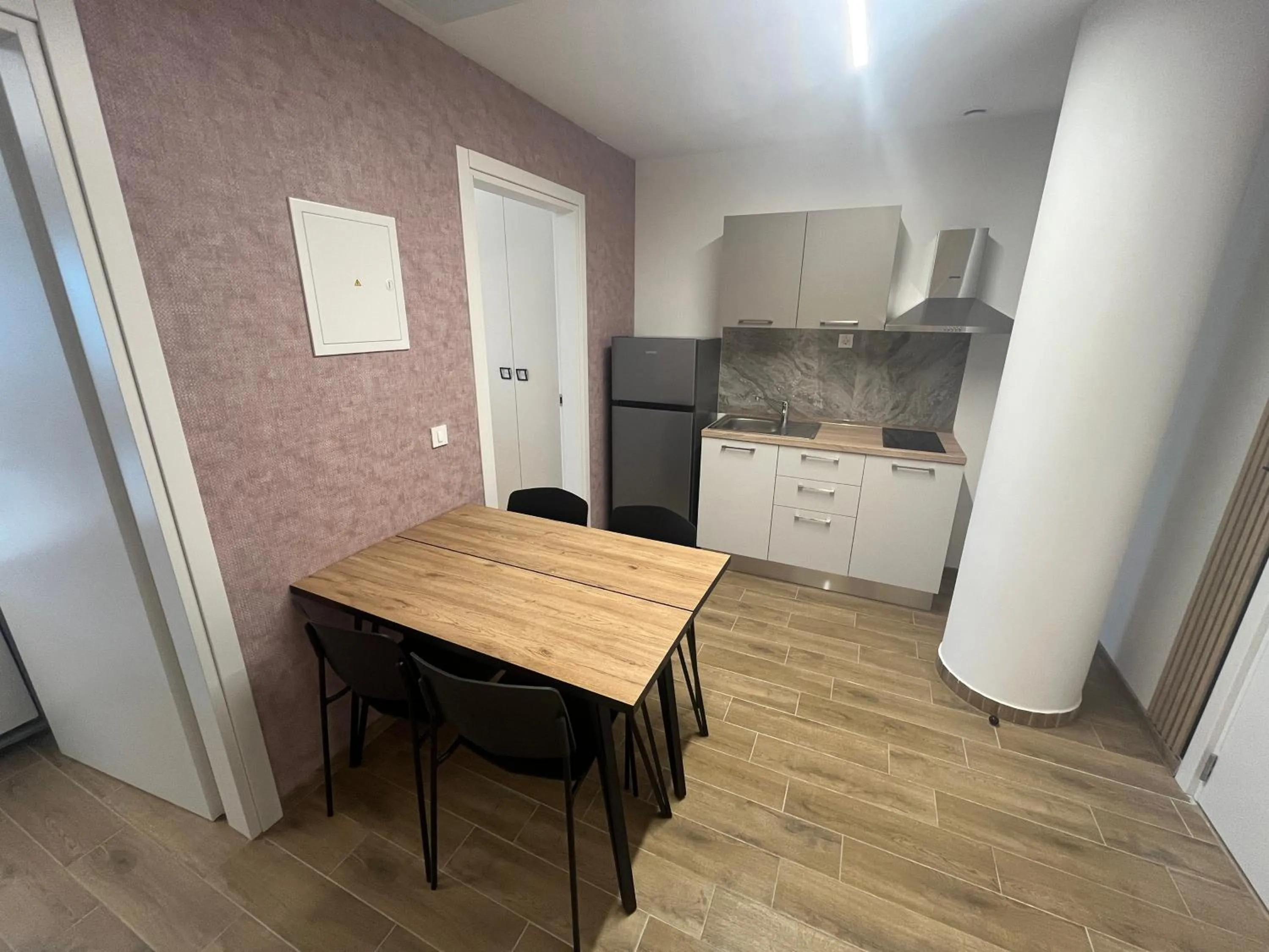 Kitchen or kitchenette in Motel Barka