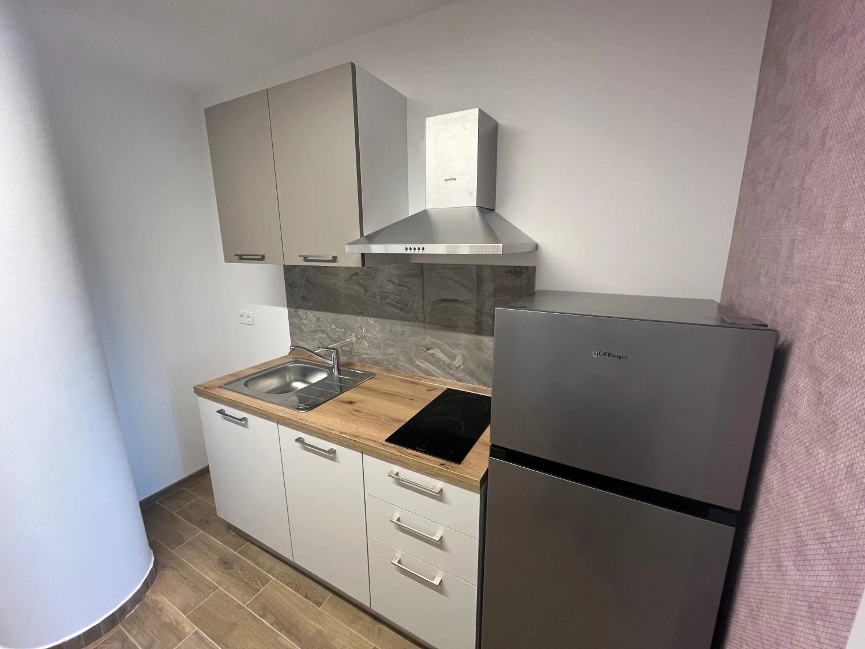 Kitchen or kitchenette in Motel Barka