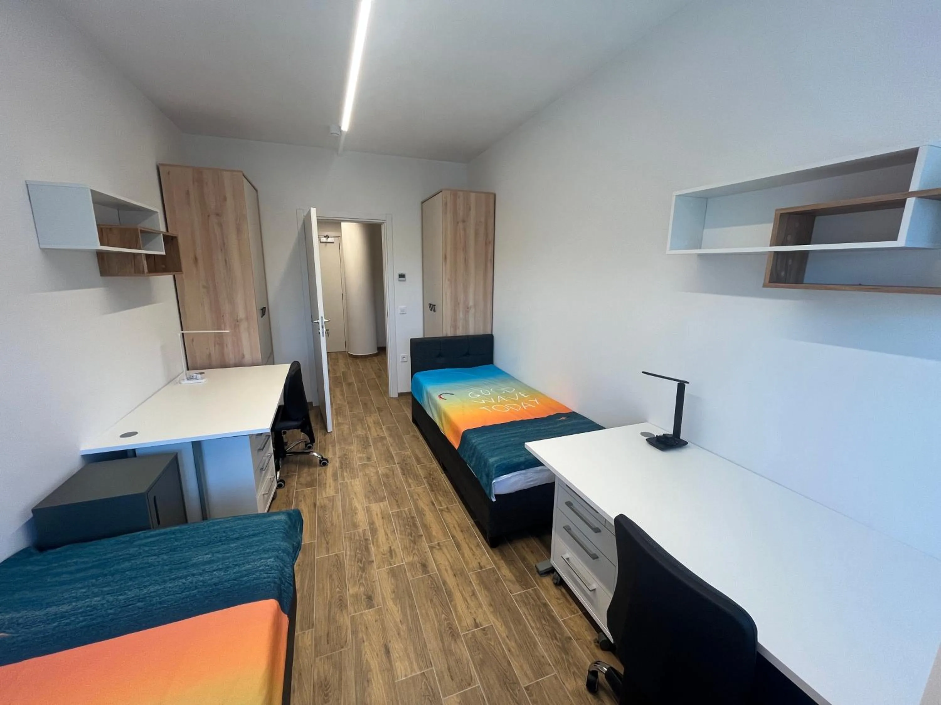 Bed in Motel Barka