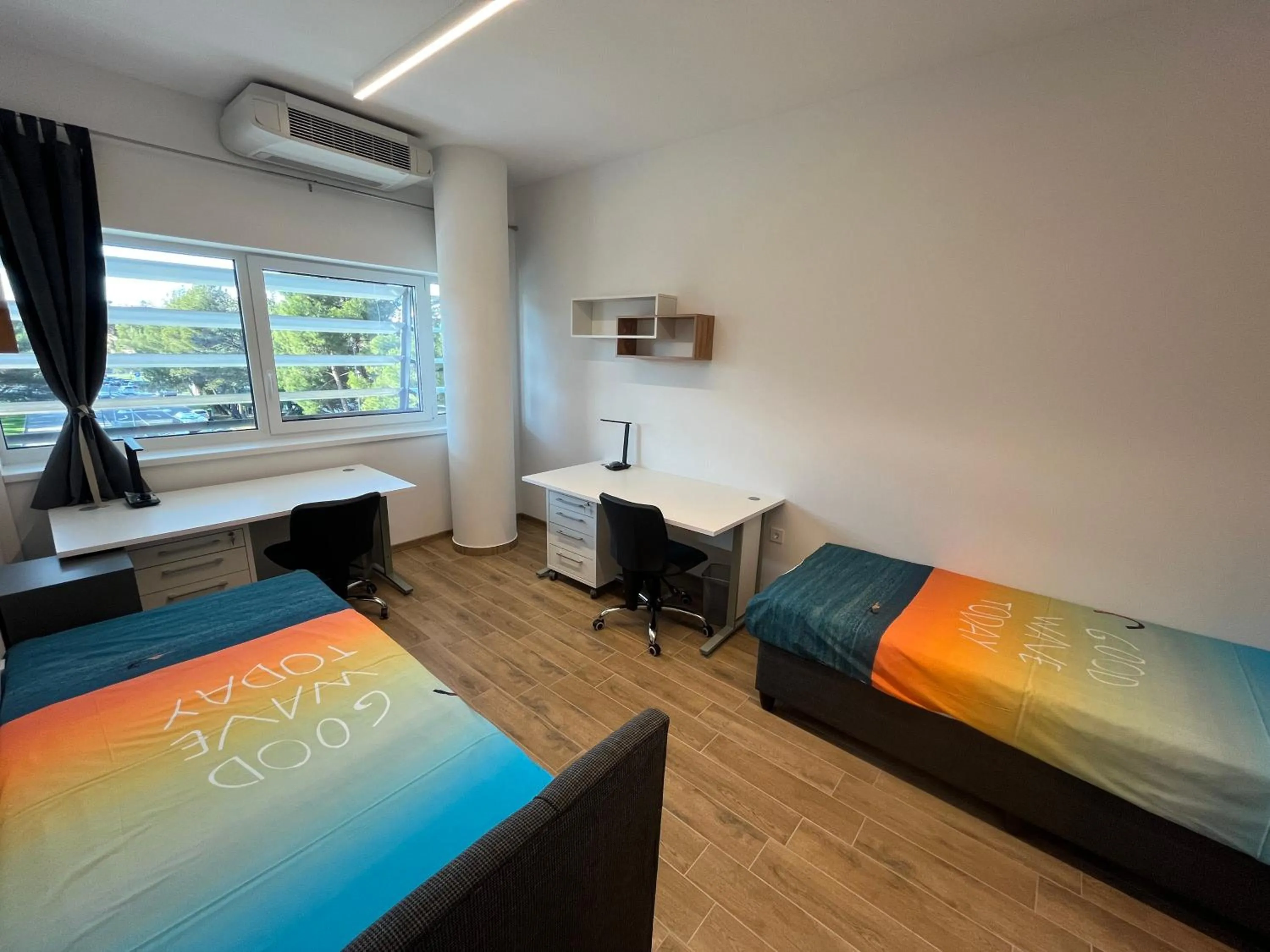 Bed in Motel Barka