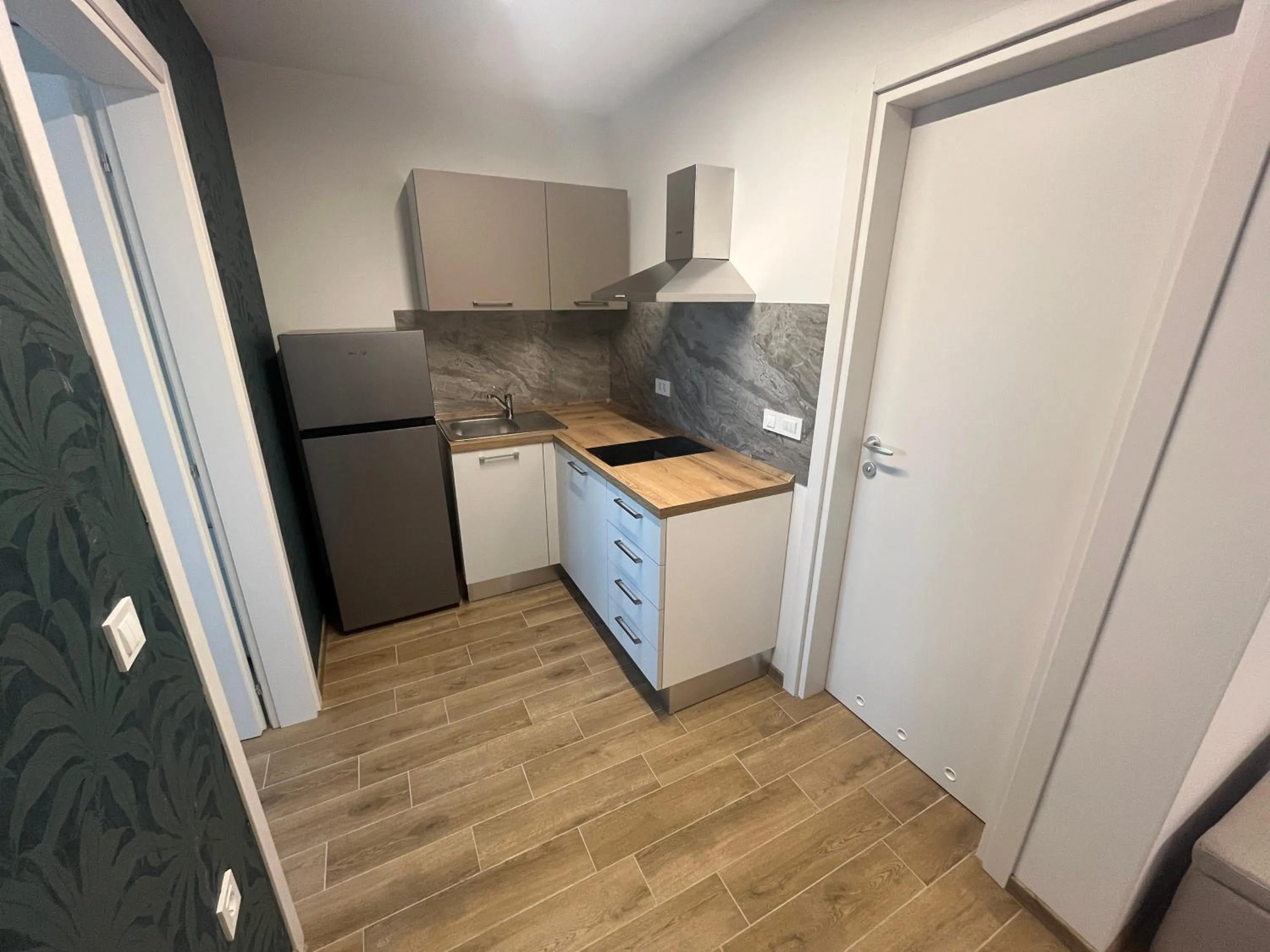 Kitchen or kitchenette in Motel Barka