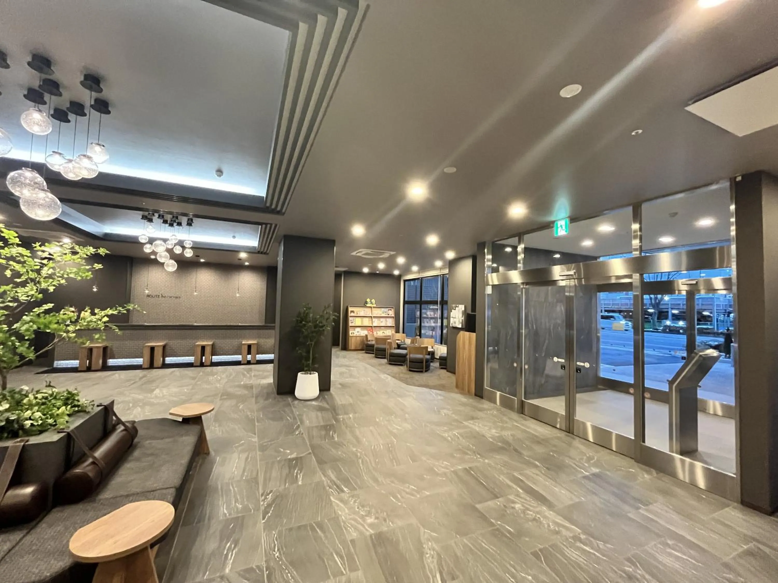 Lobby or reception in Hotel Route Inn Grand Fukushima Ekimae Higashiguchi