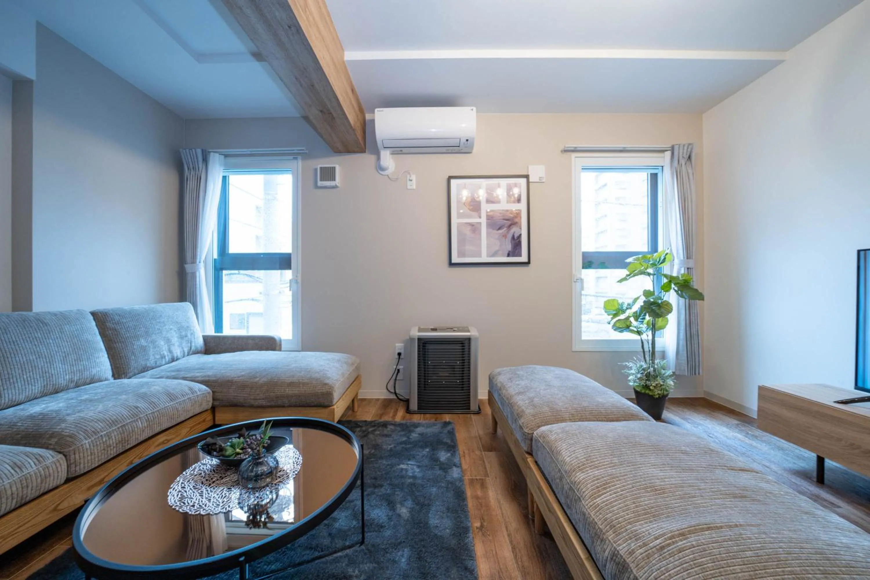 Living room, Bed in Zabo Hills 305