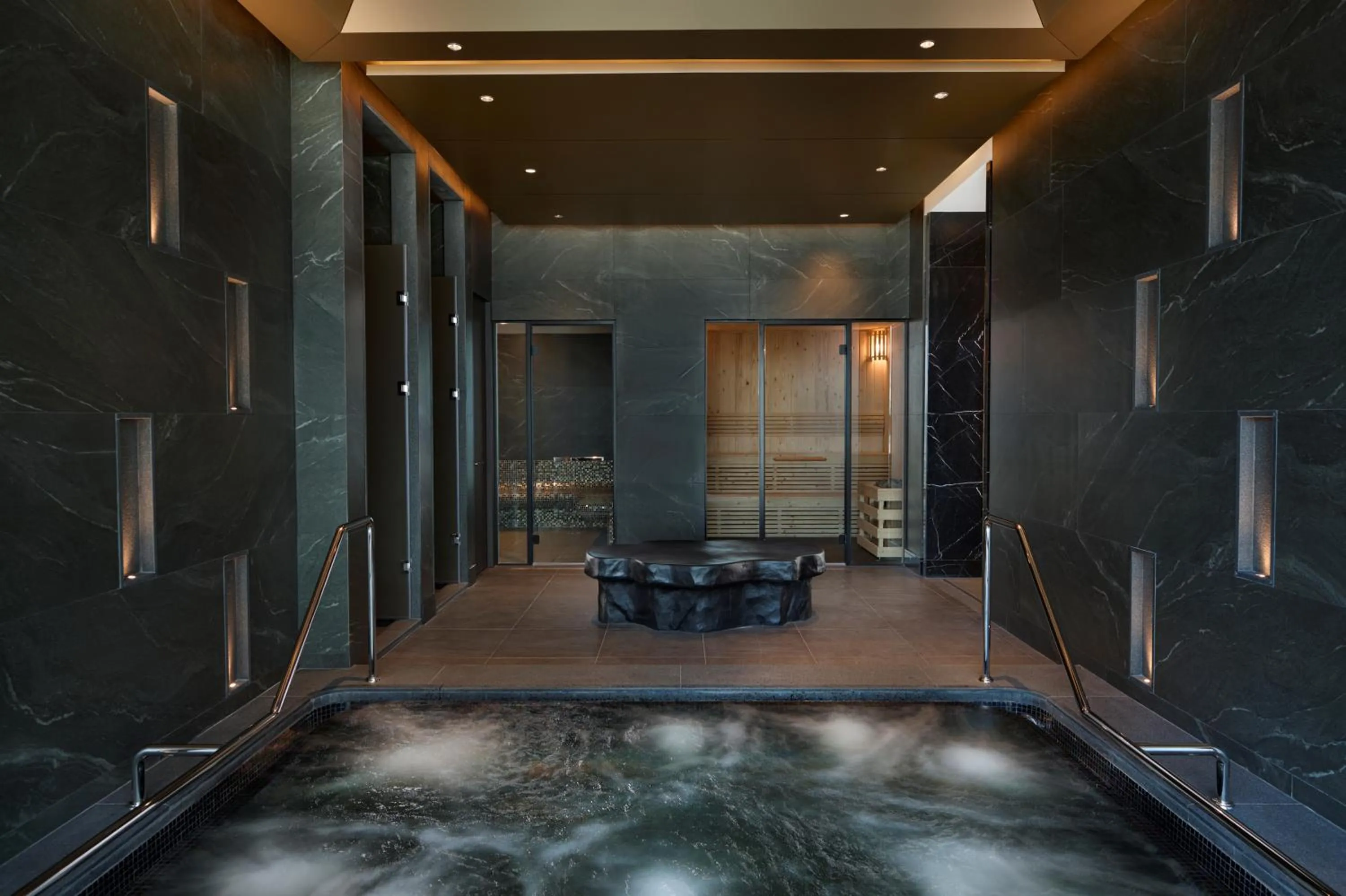 Sauna in Grande Centre Point Lumphini Bangkok