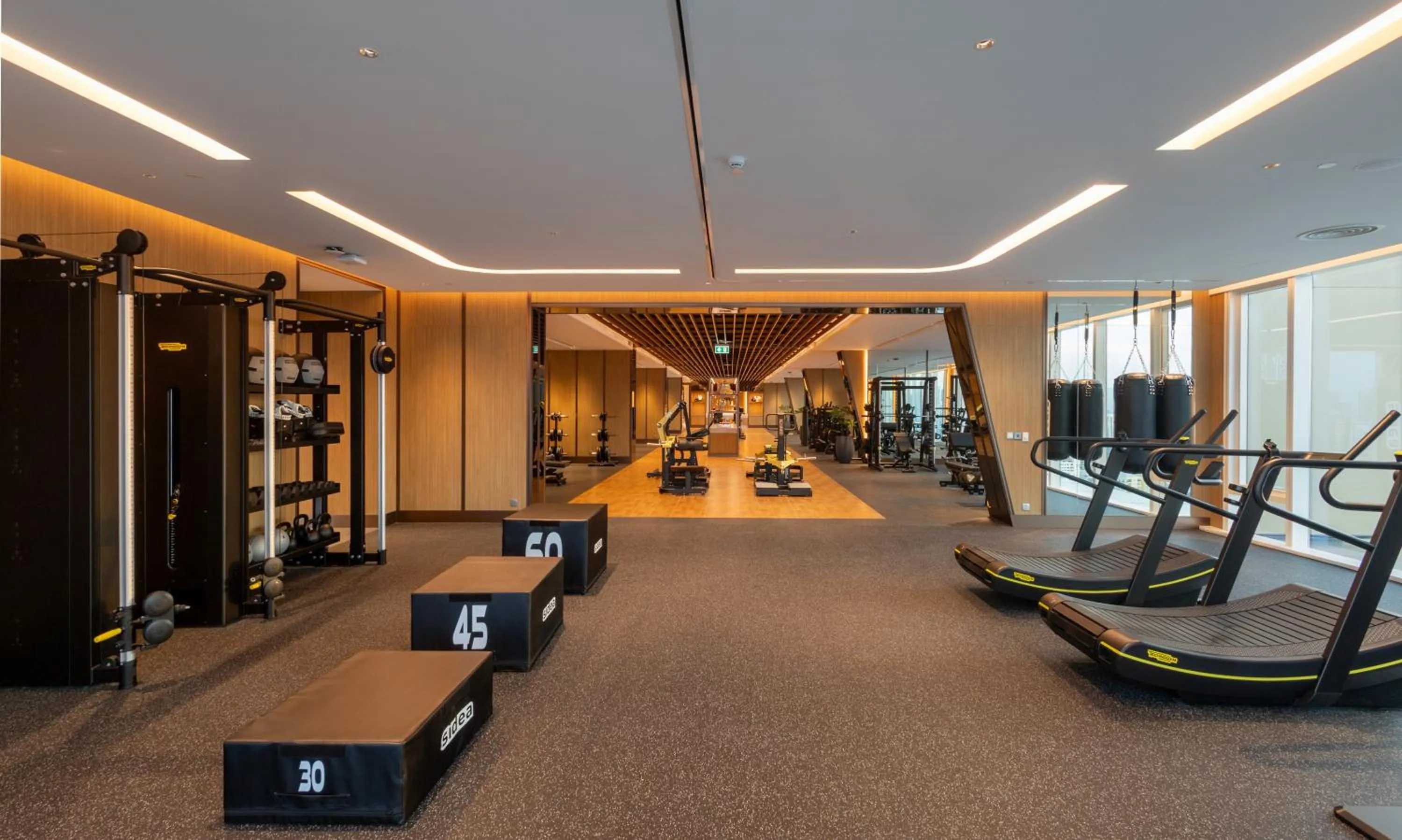 Fitness centre/facilities in Grande Centre Point Lumphini Bangkok