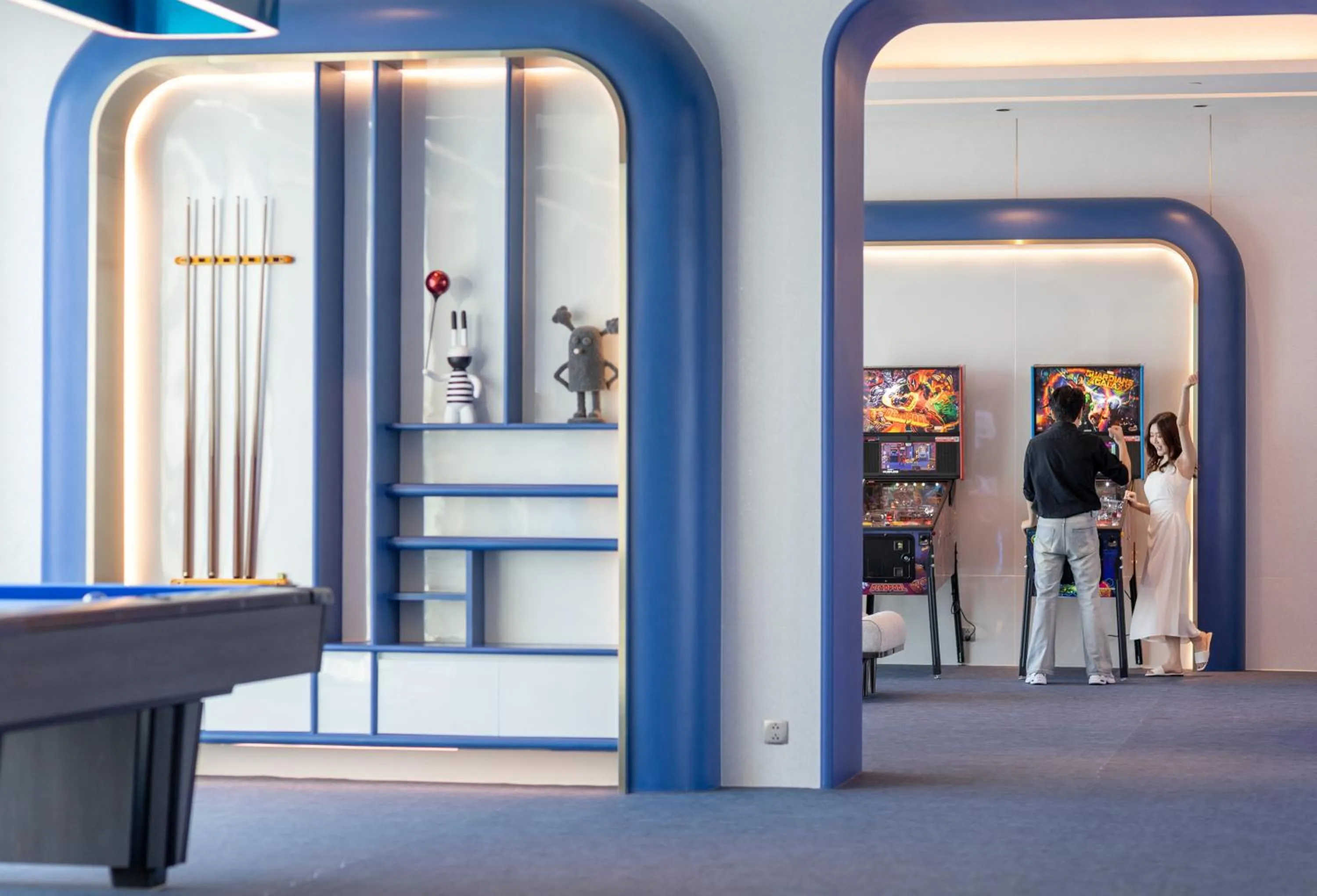 Game Room in Grande Centre Point Lumphini Bangkok