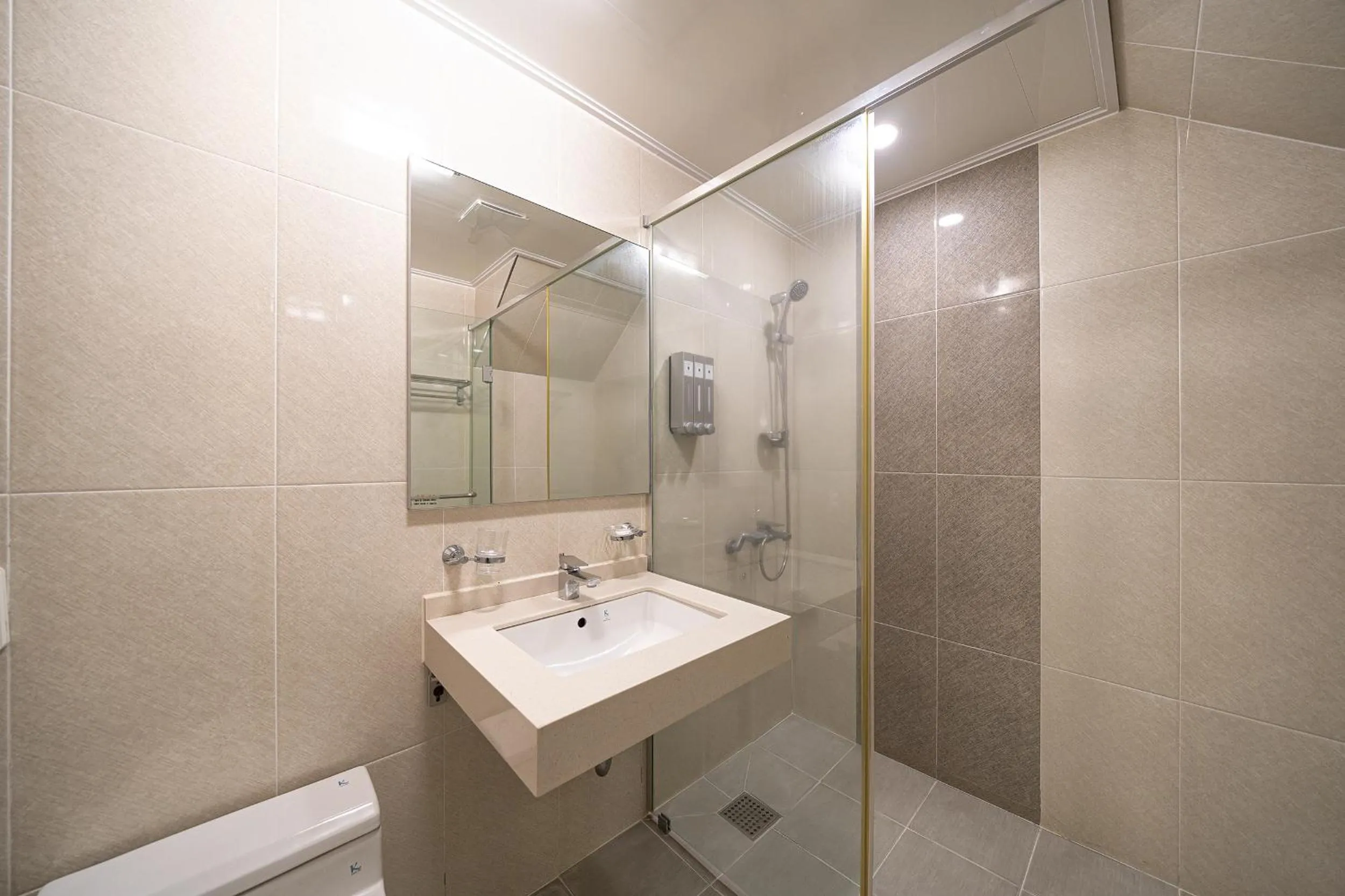 Bathroom in FromH T Resort Jeju Seongsan