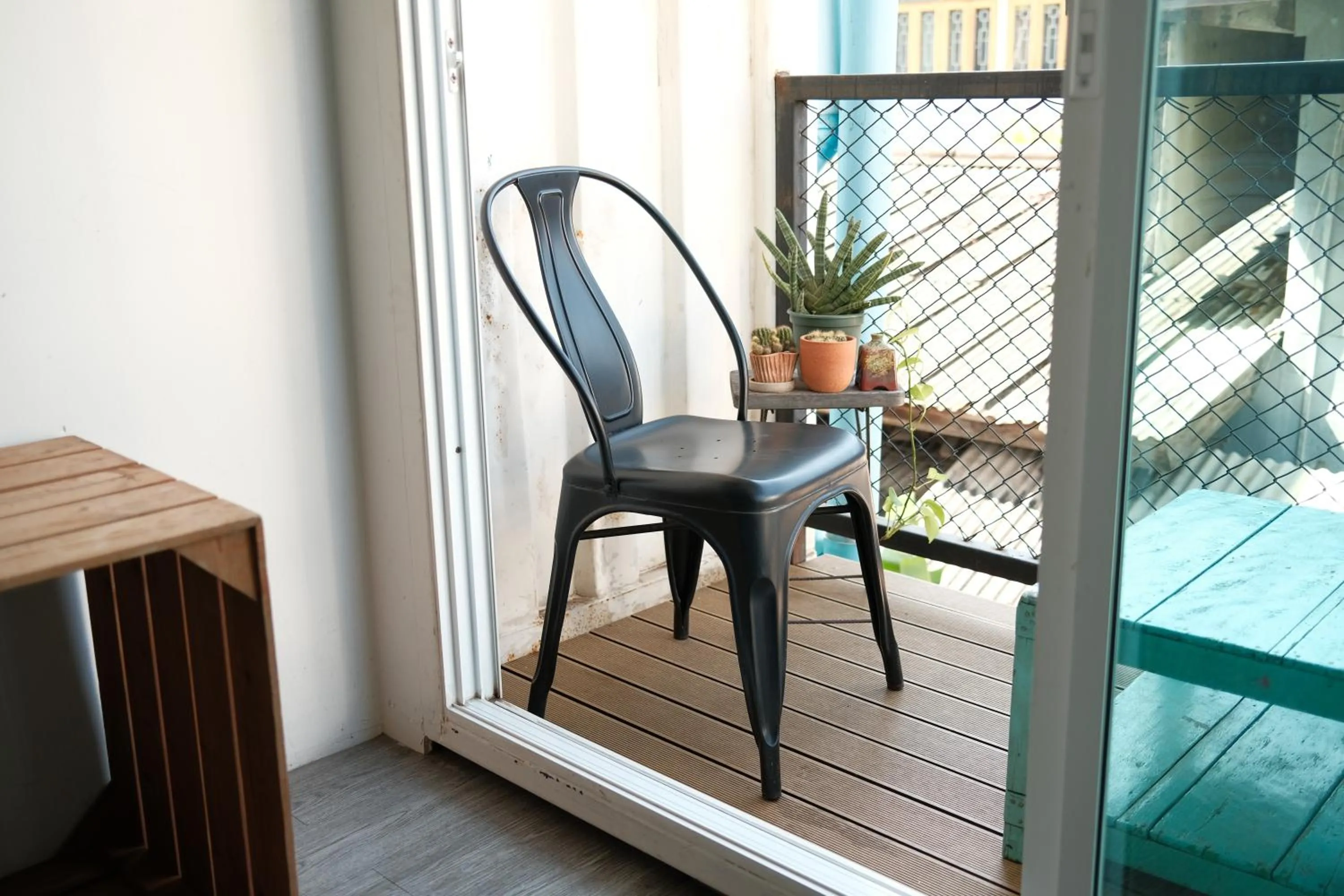 Balcony/Terrace in The Yard Bangkok Hostel