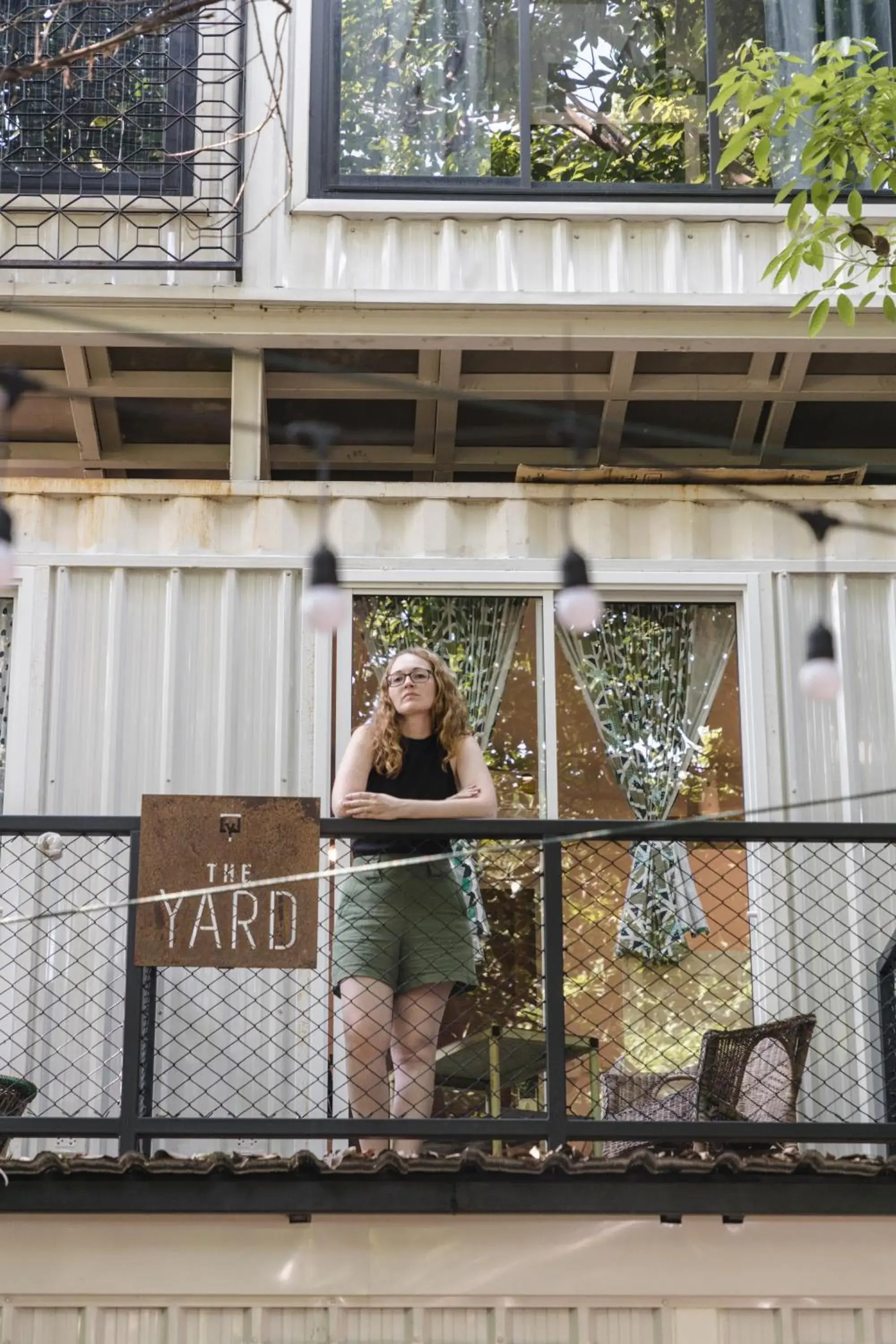 Property building in The Yard Bangkok Hostel Property building in The Yard Bangkok Hostel