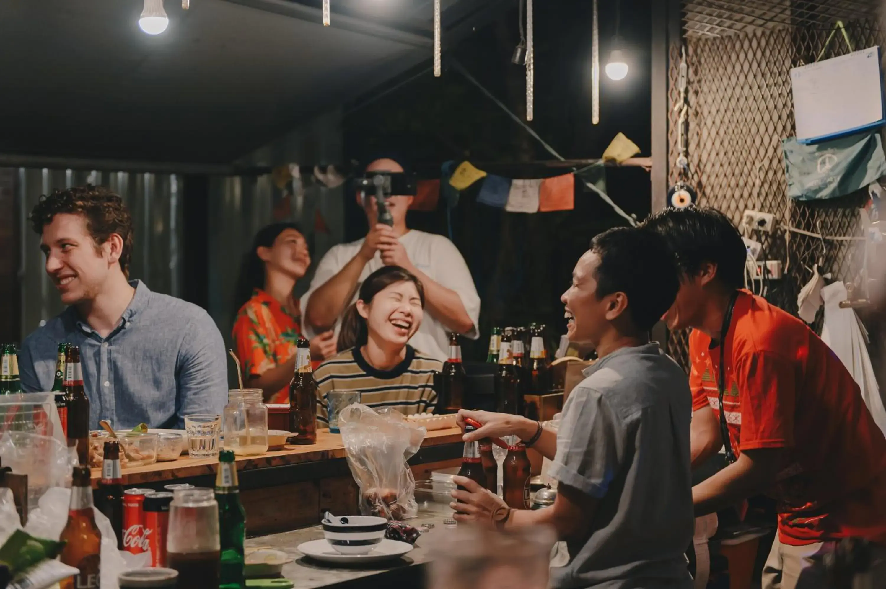 Lounge or bar in The Yard Bangkok Hostel Lounge or bar in The Yard Bangkok Hostel