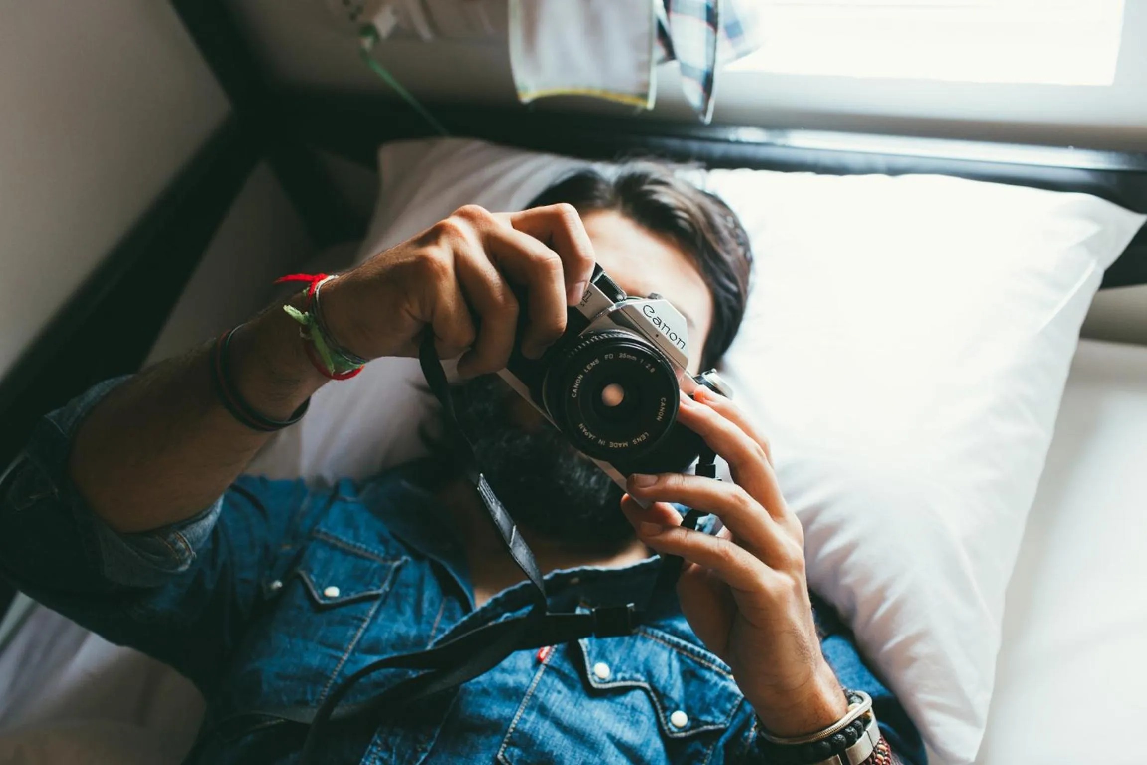 bunk bed in The Yard Bangkok Hostel