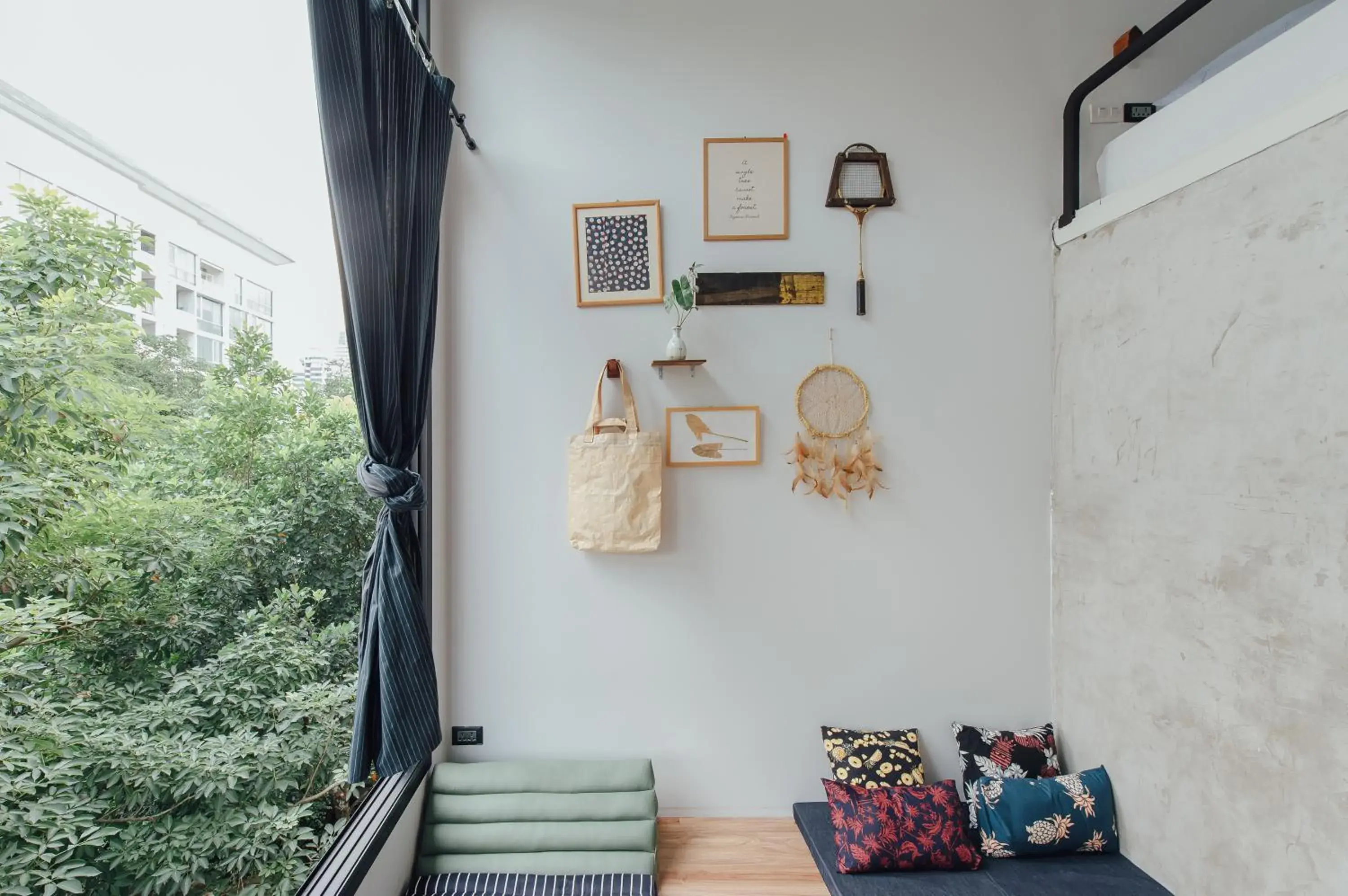 Bedroom in The Yard Bangkok Hostel Bedroom in The Yard Bangkok Hostel