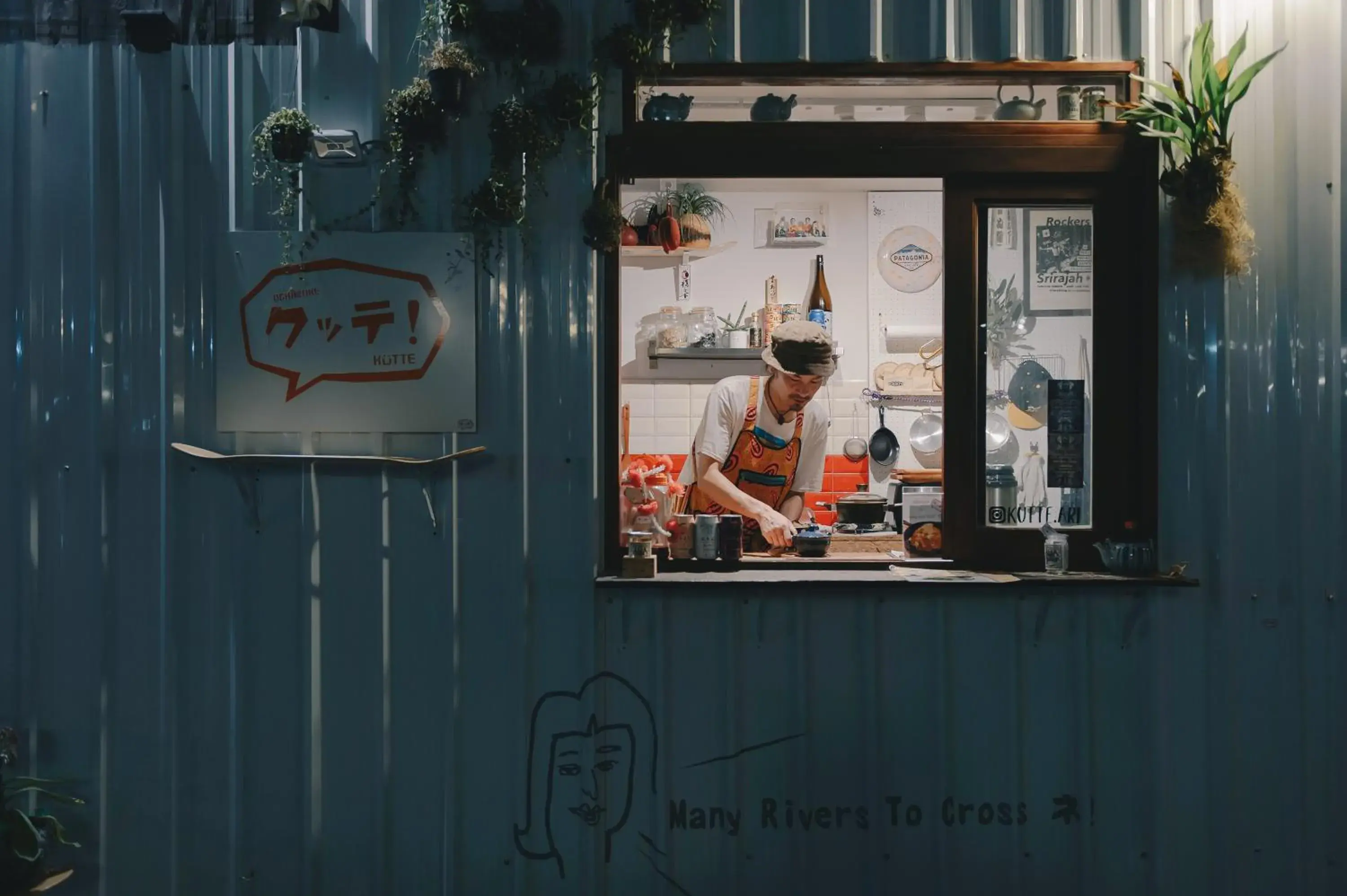 Restaurant/places to eat in The Yard Bangkok Hostel Restaurant/places to eat in The Yard Bangkok Hostel