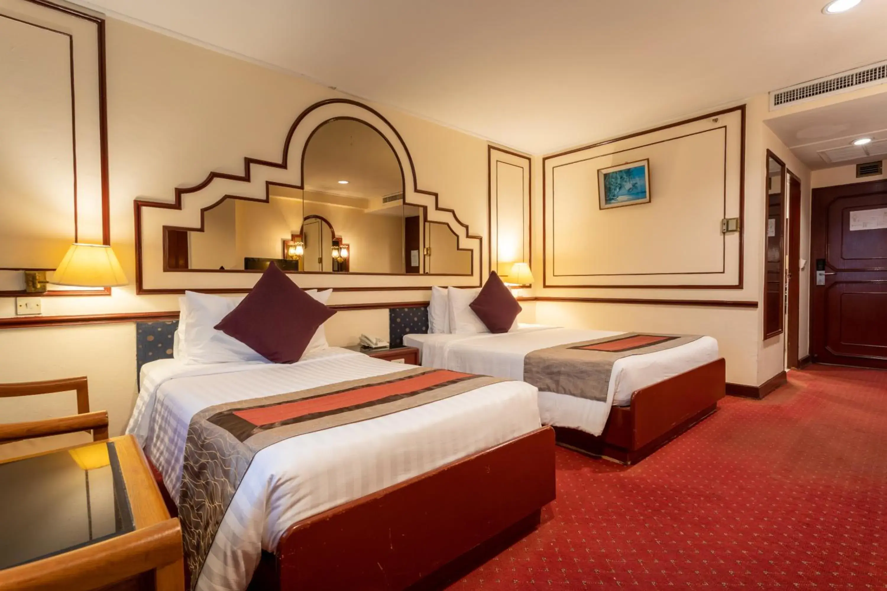 Bed in Grace Hotel Bed in Grace Hotel