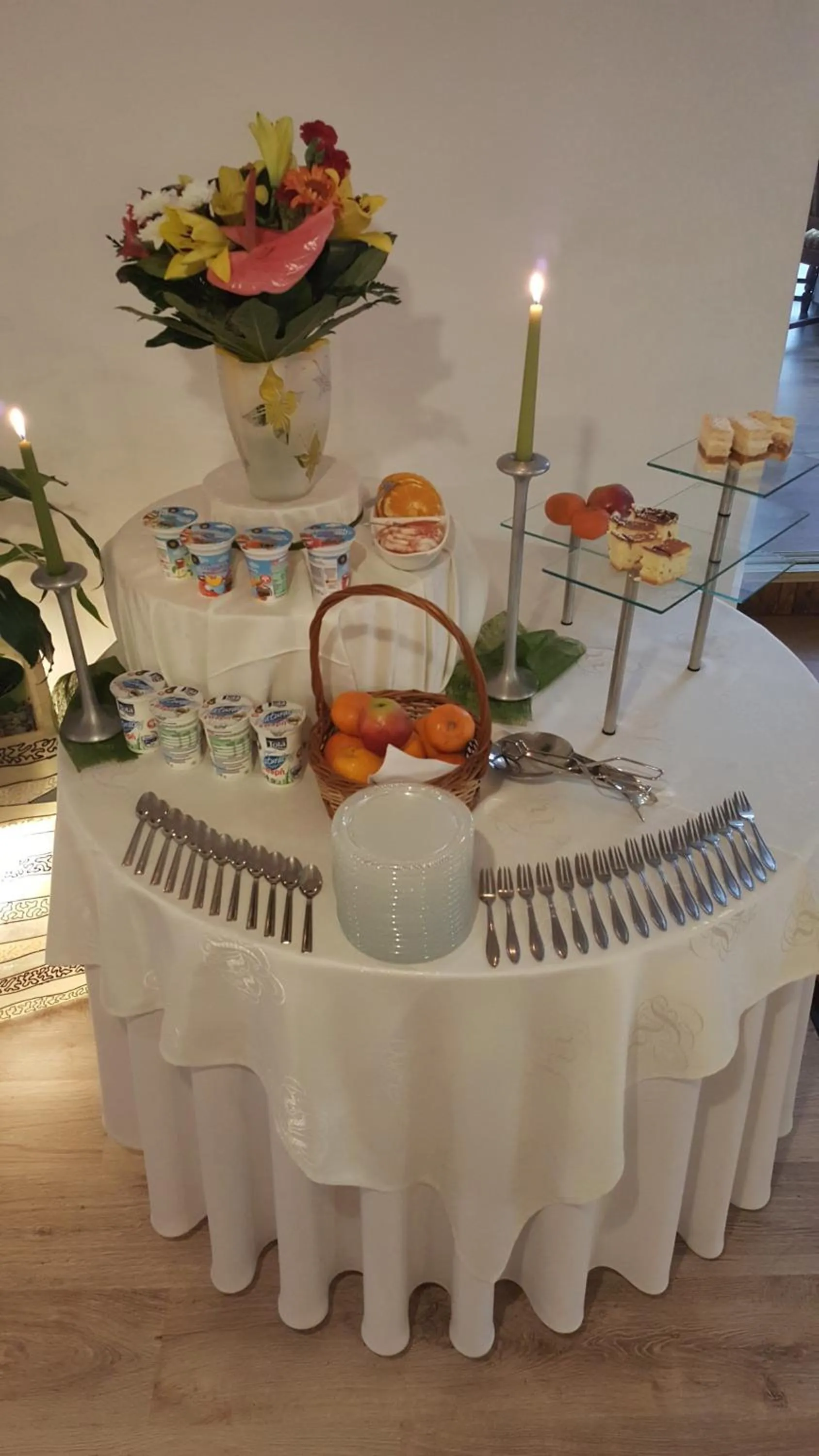 Buffet breakfast in Hotel Bristol