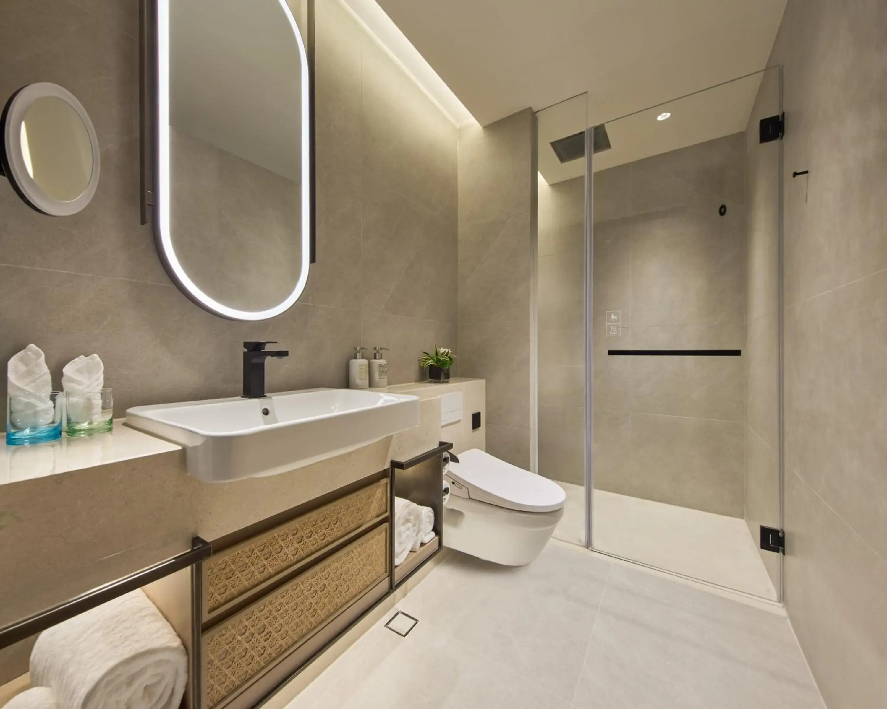 Bathroom in Ming Hotel Nanjing - MGallery Collection Bathroom in Ming Hotel Nanjing - MGallery Collection