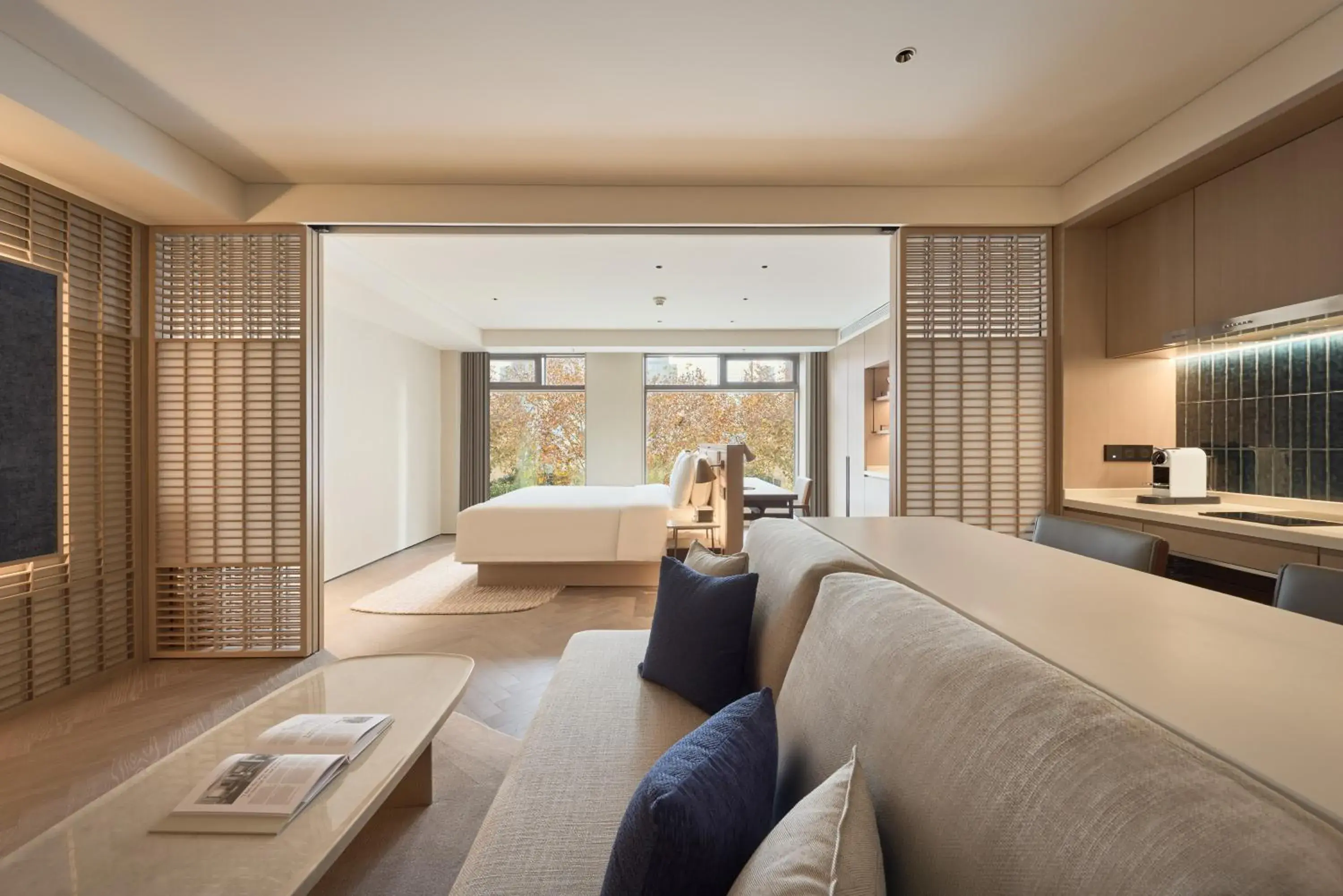 Photo of the whole room in Ming Hotel Nanjing - MGallery Collection Photo of the whole room in Ming Hotel Nanjing - MGallery Collection