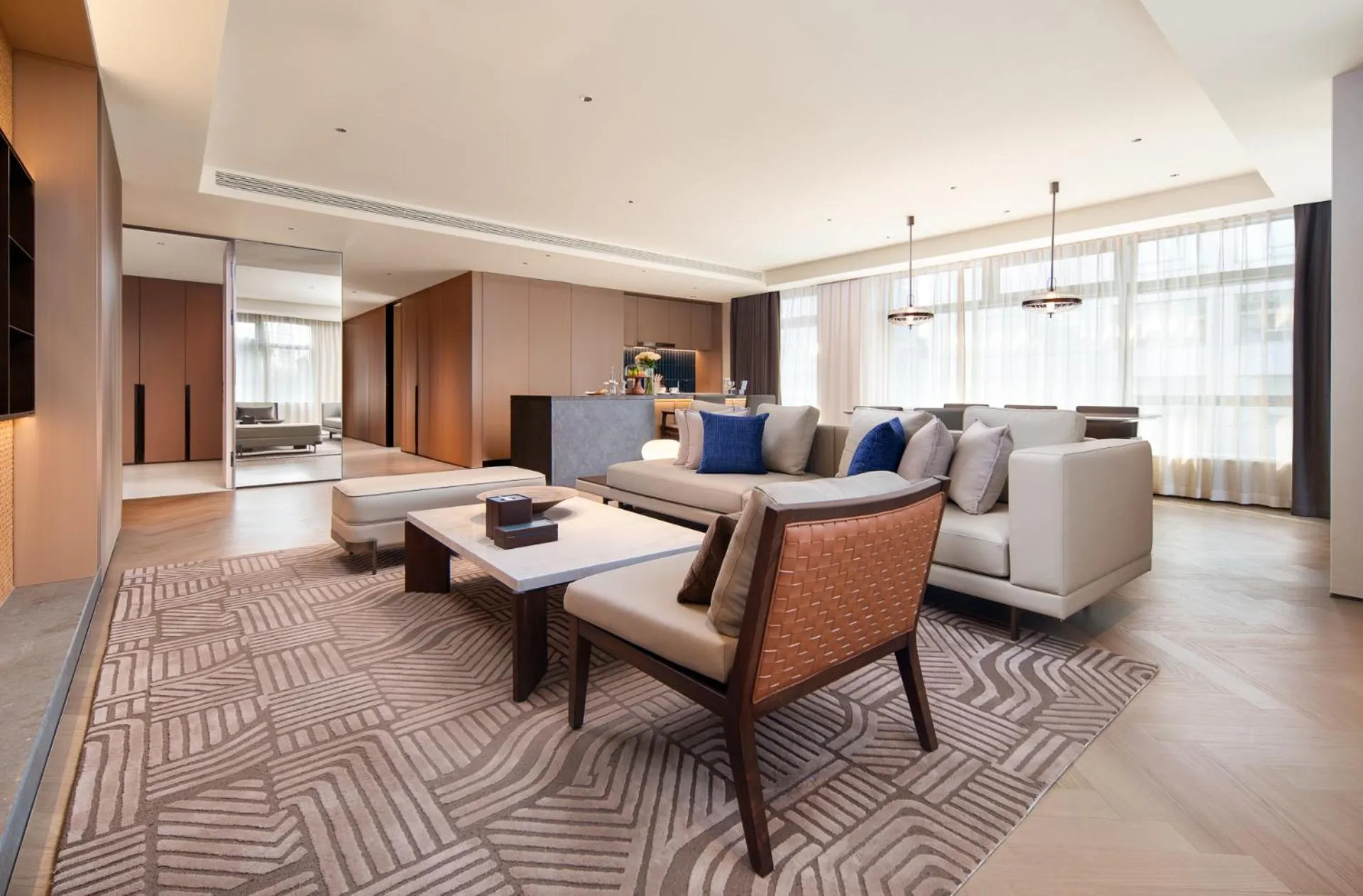 Living room in Ming Hotel Nanjing - MGallery Collection